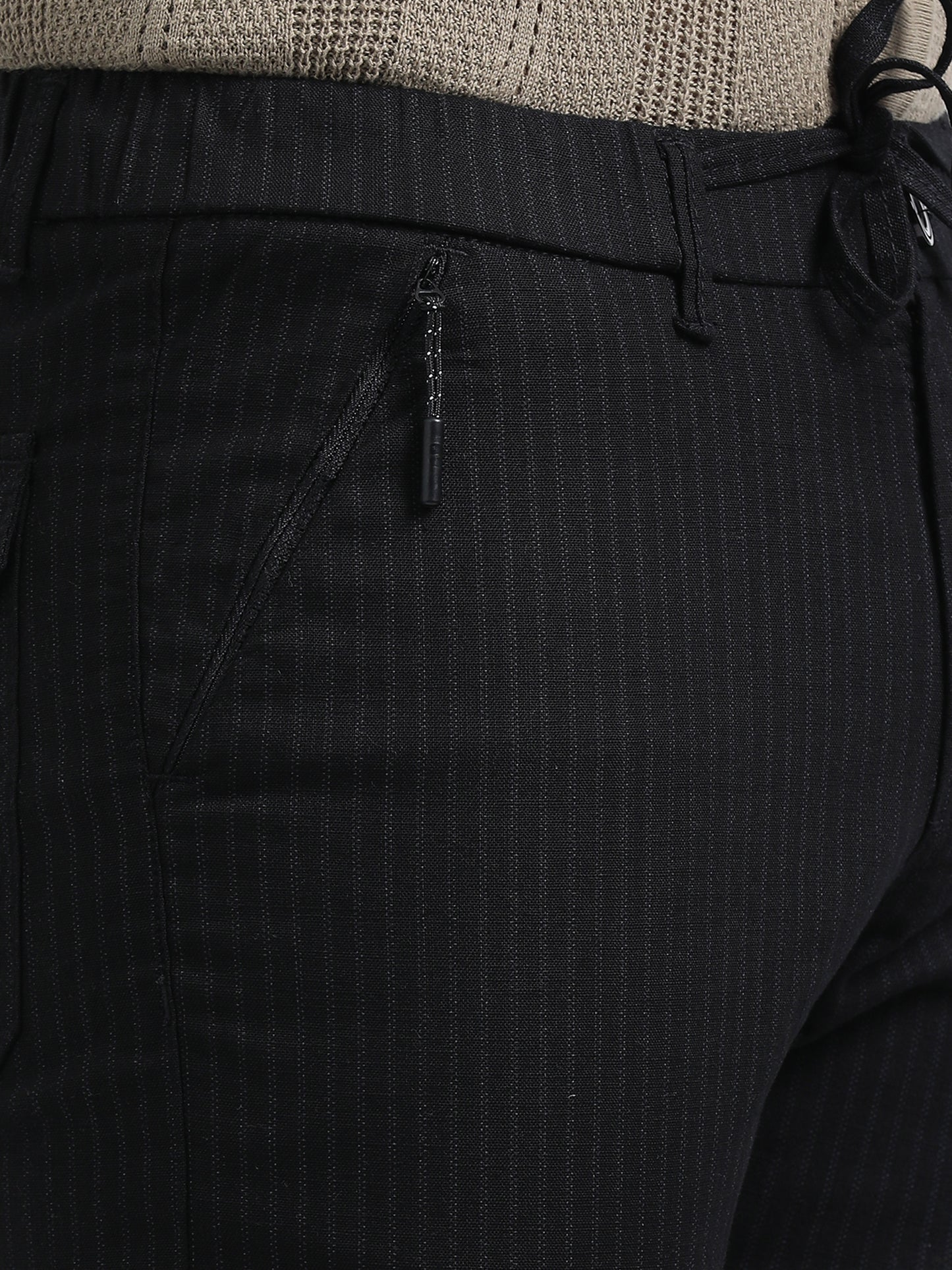 Men's Media Trousers – Black