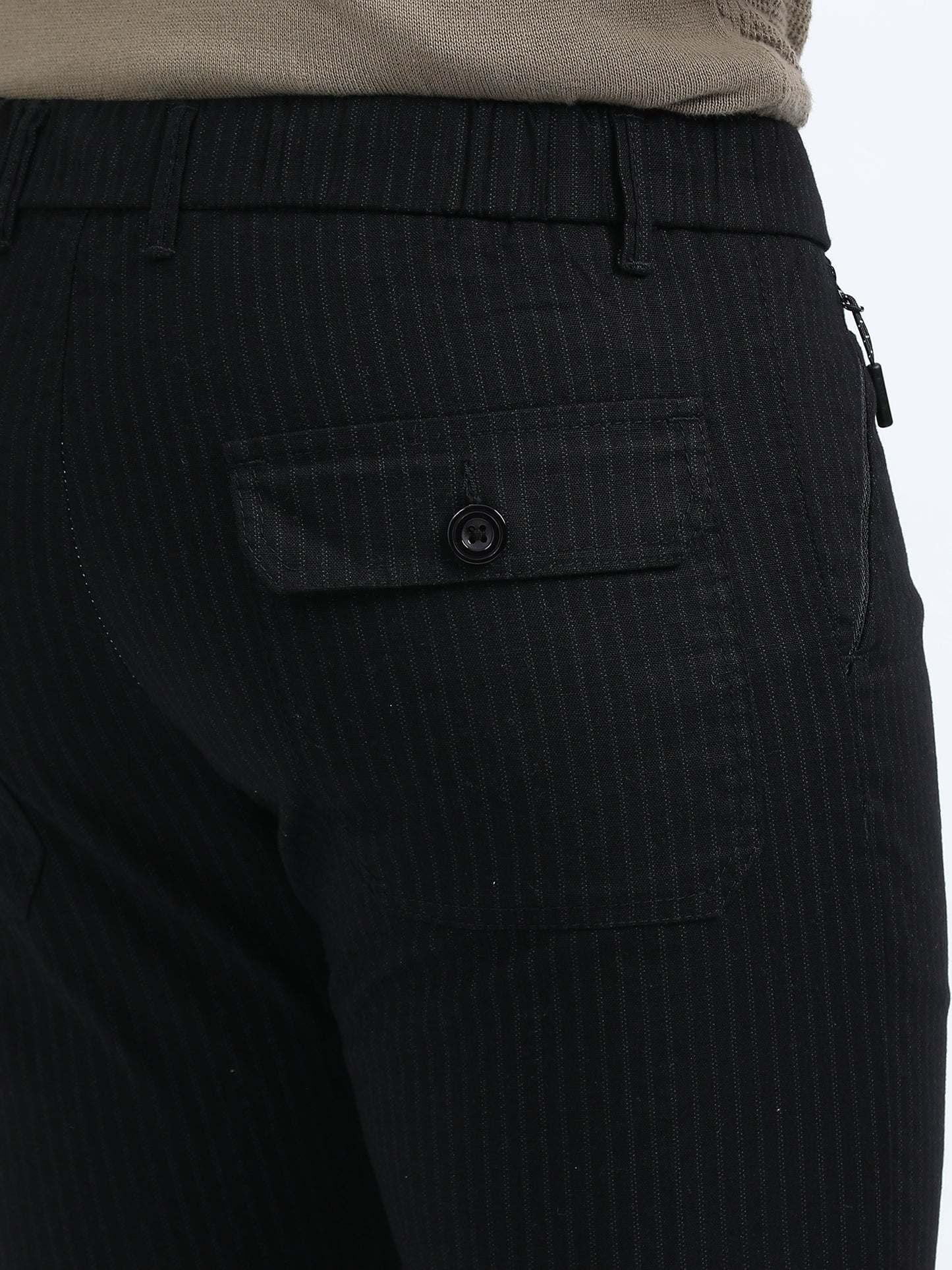 Men's Media Trousers – Black