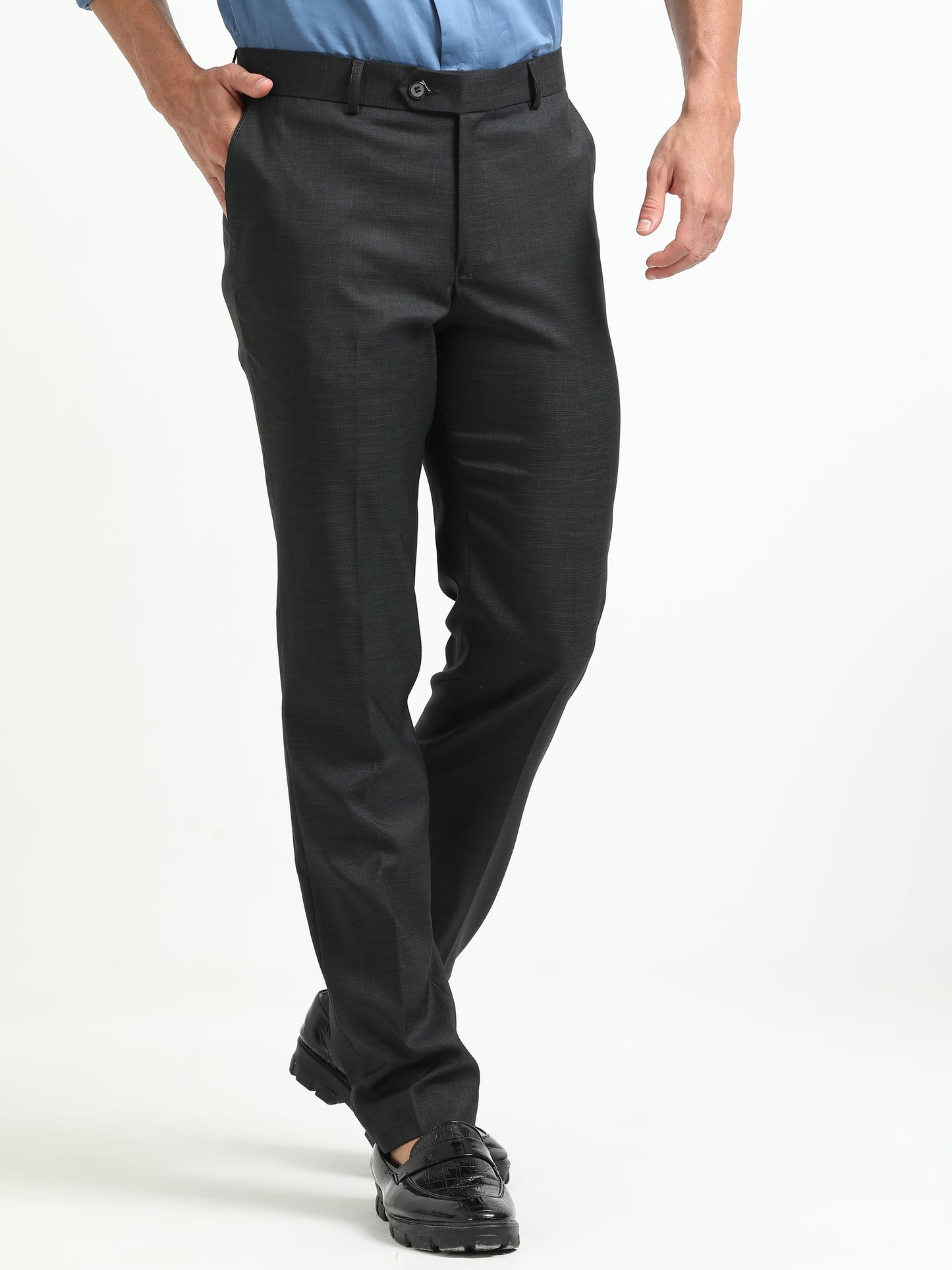 Black Stretchable Trousers