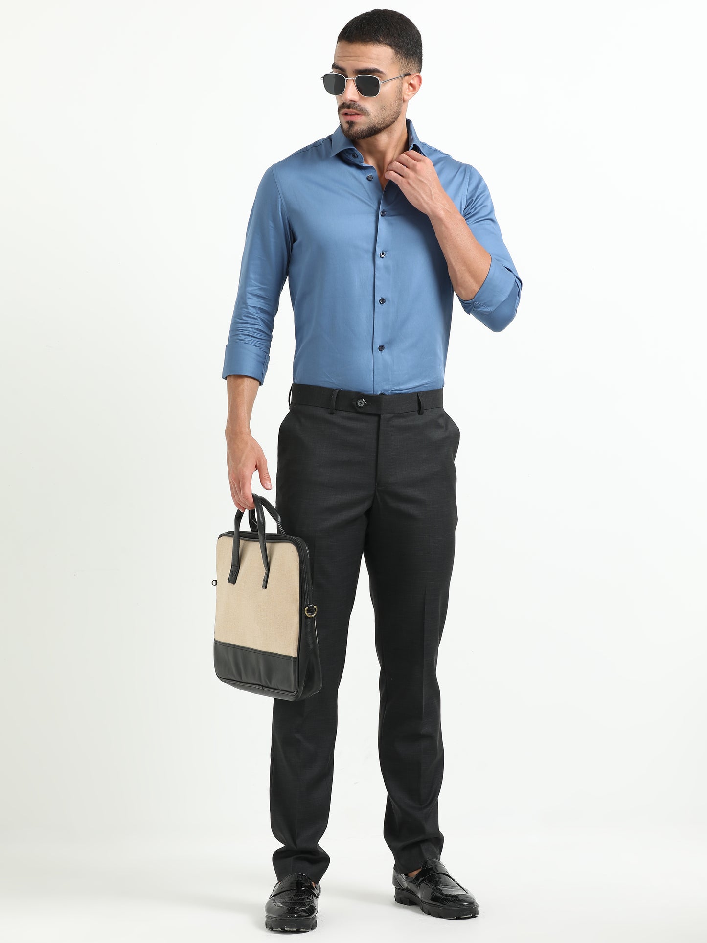 Black Stretchable Trousers