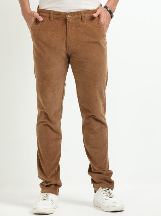 Corduroy Pants - Light Brown