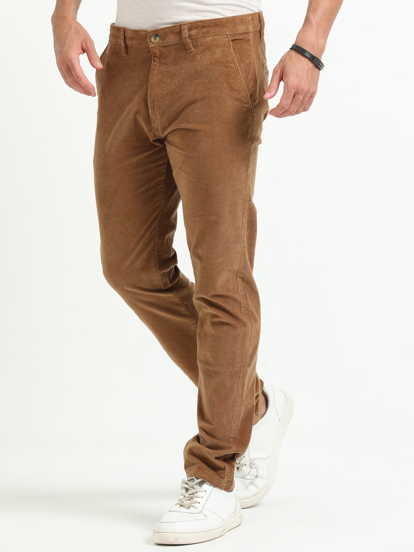 Corduroy Pants - Light Brown