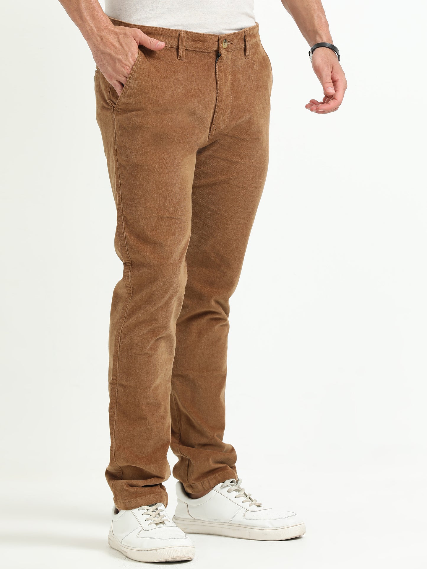 Corduroy Pants - Light Brown