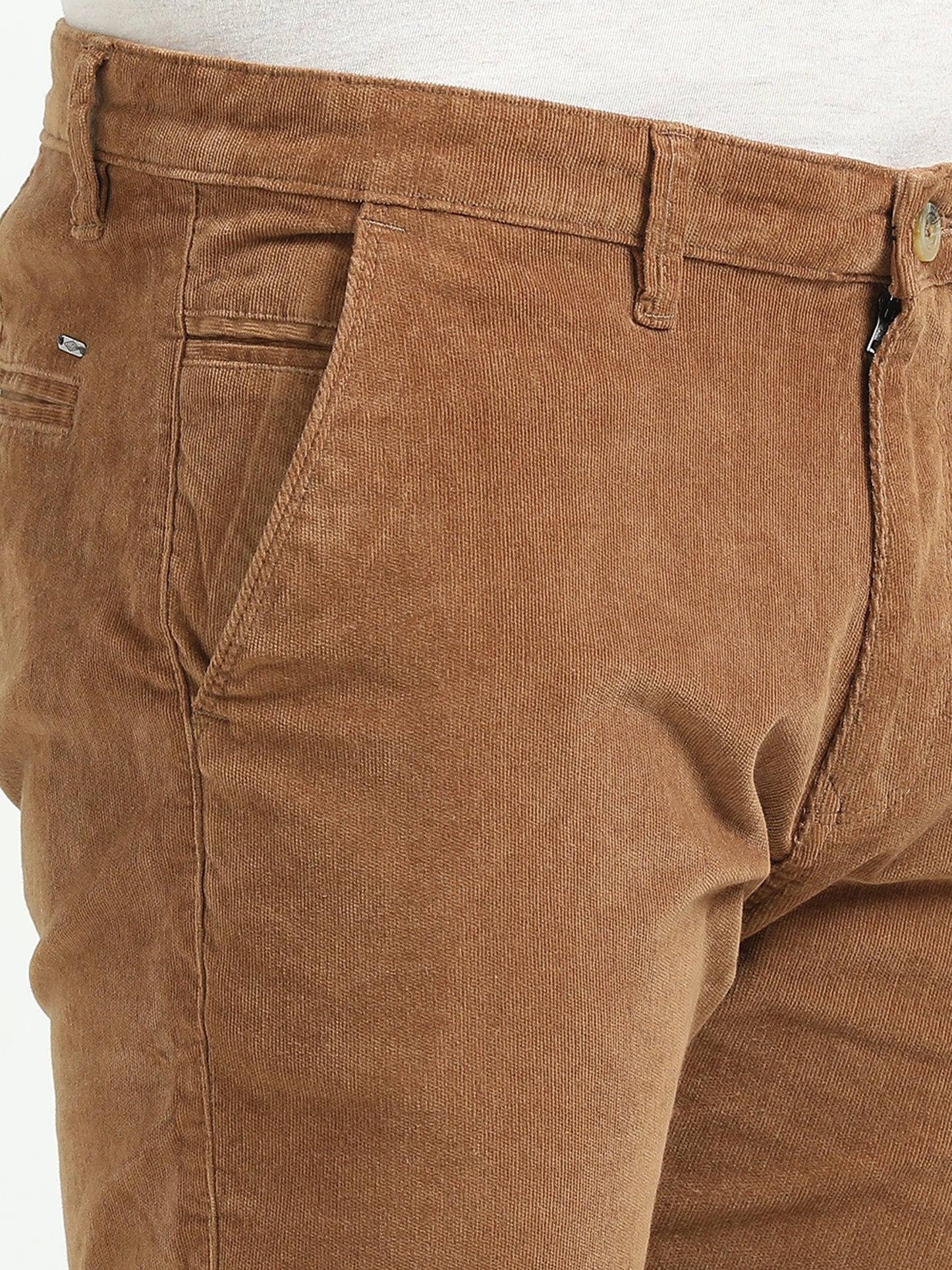 Corduroy Pants - Light Brown