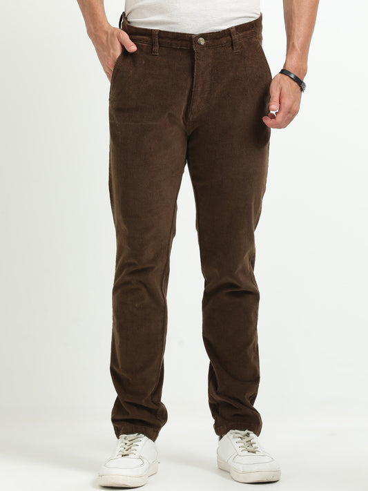 Corduroy Pants - Brown