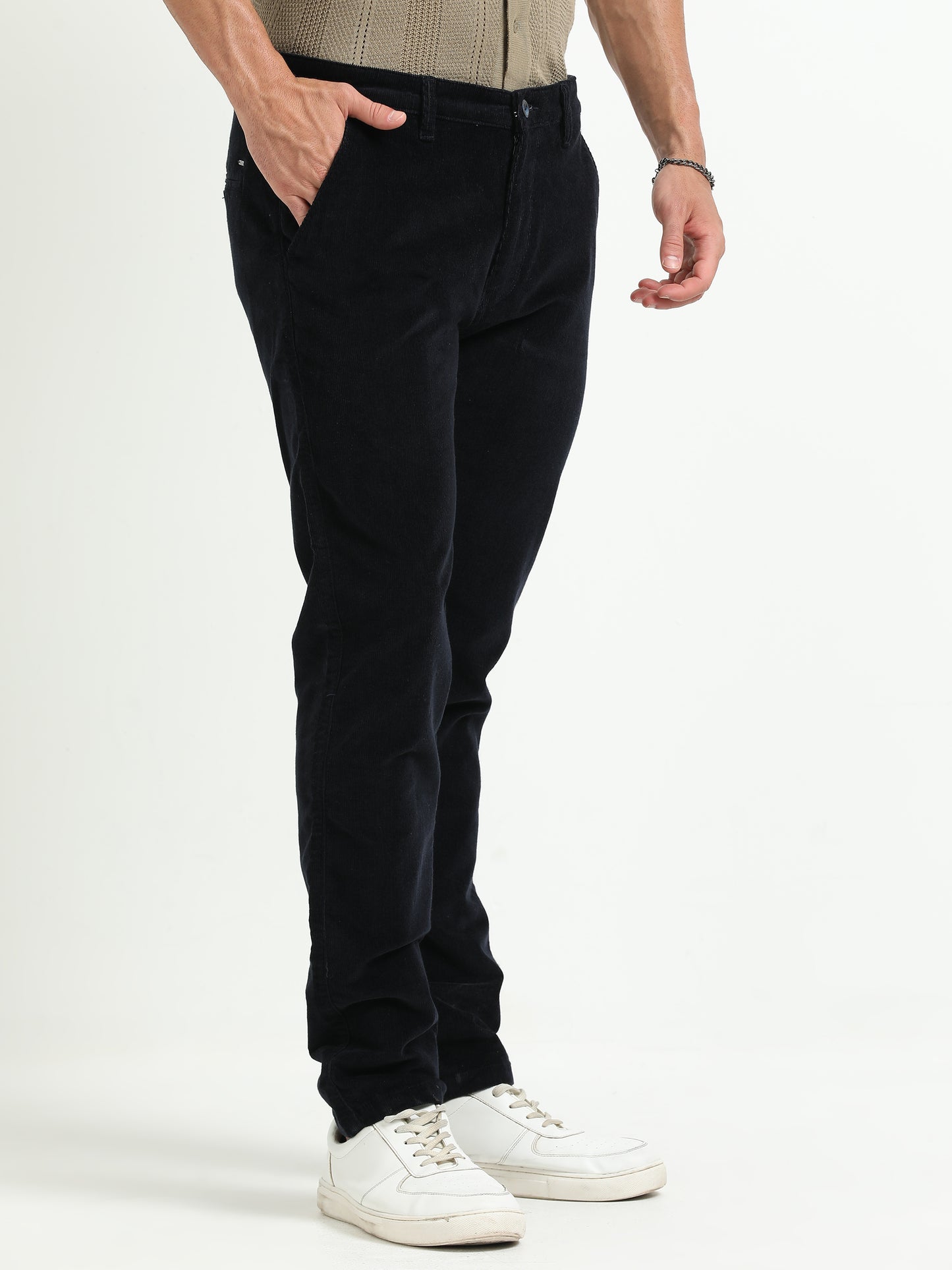 Corduroy Pants - Black