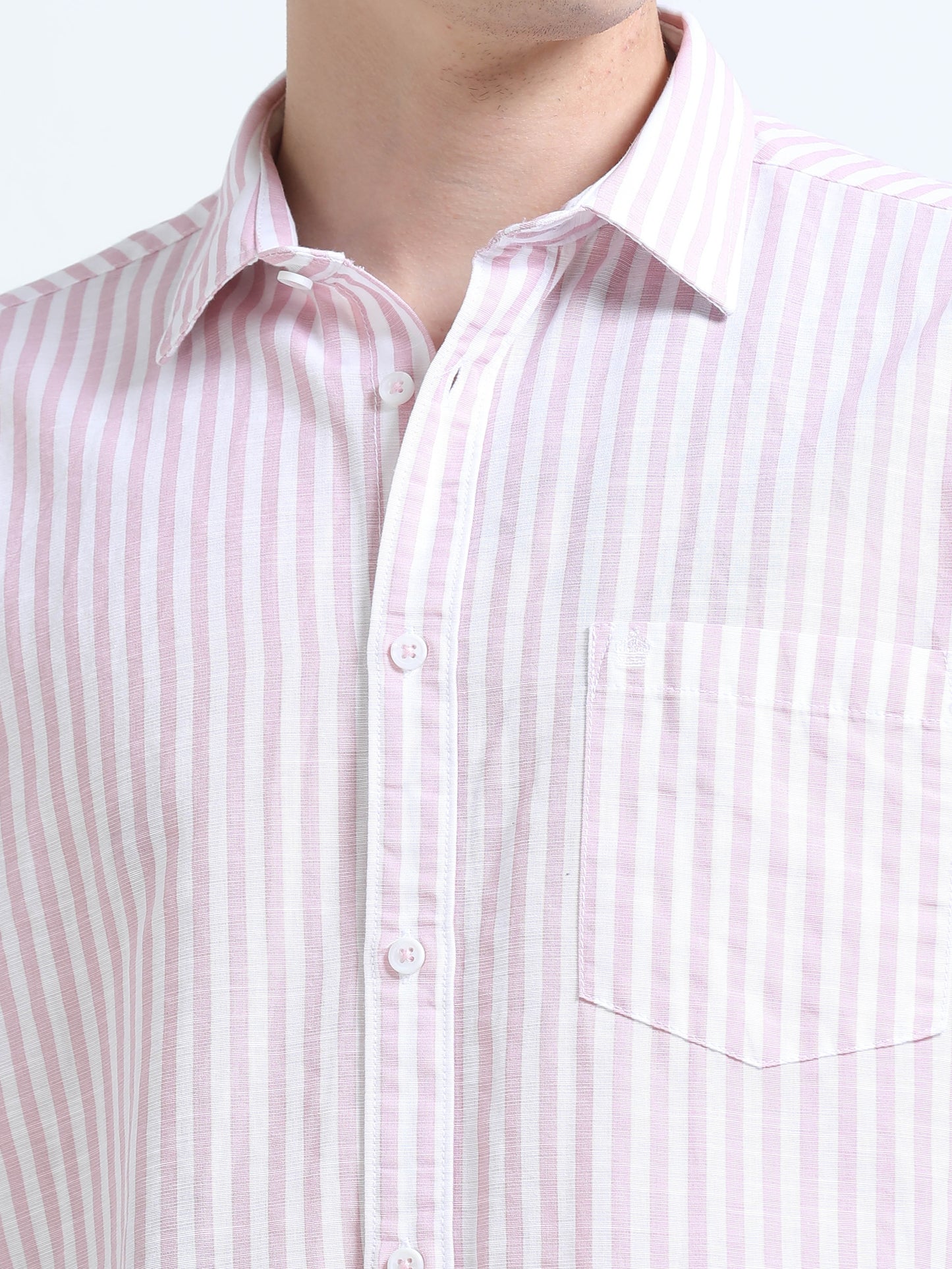 Martin Smith Men’s Regular Fit Cotton Half Sleeves Casual Shirt