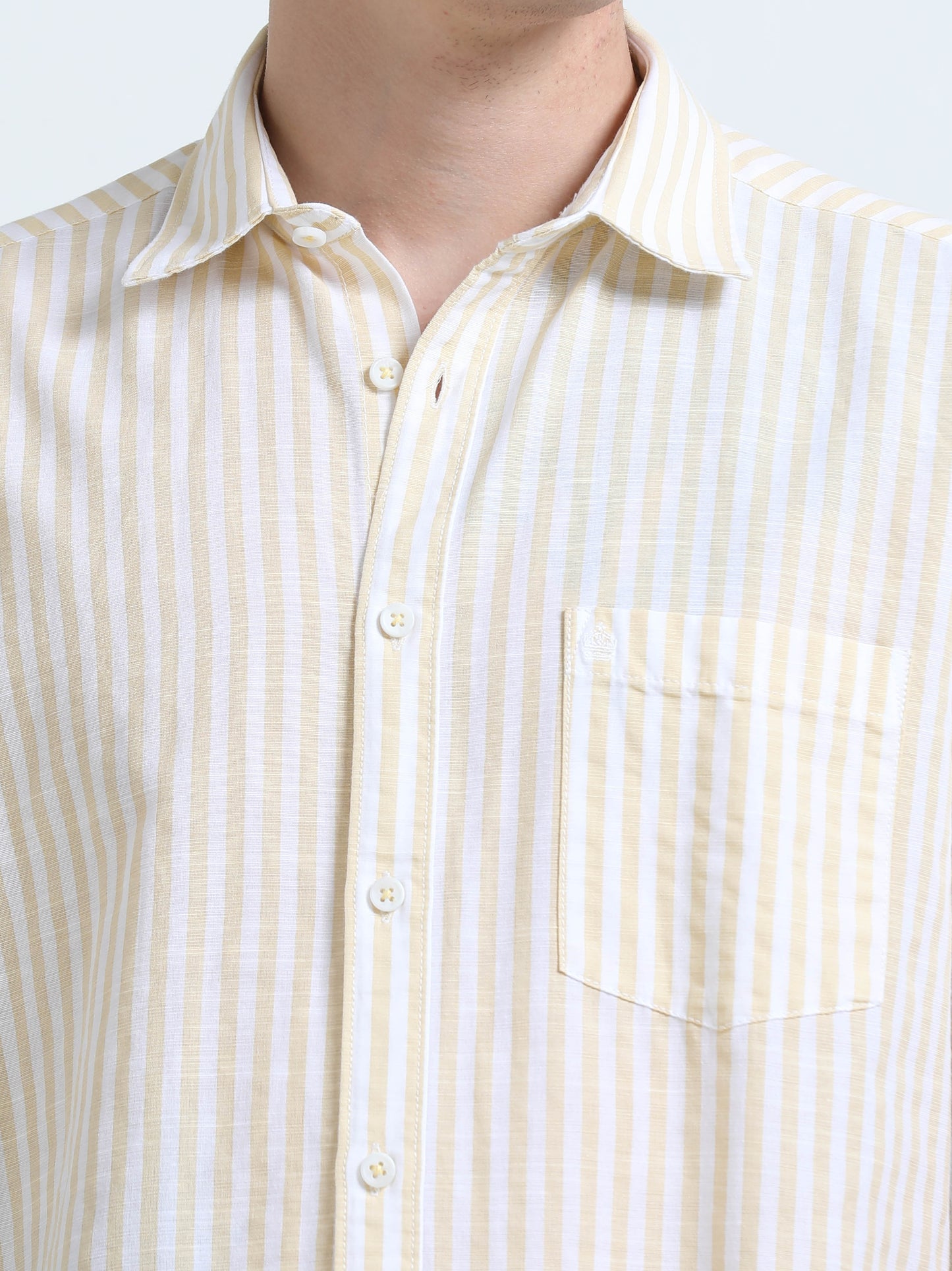 Martin Smith Men’s Regular Fit Cotton Half Sleeves Casual Shirt