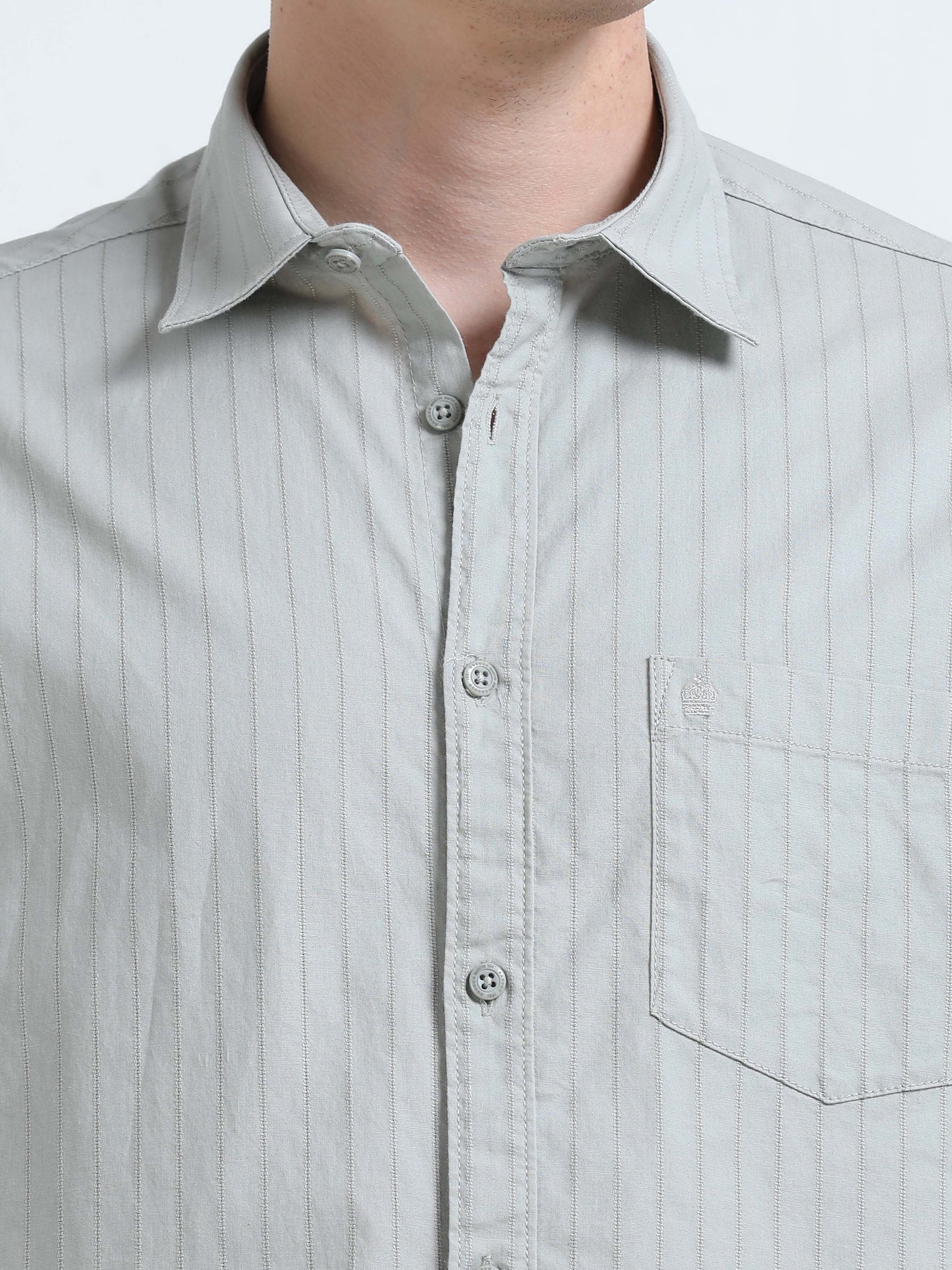 Martin Smith Men’s Regular Fit Cotton Half Sleeves Casual Shirt