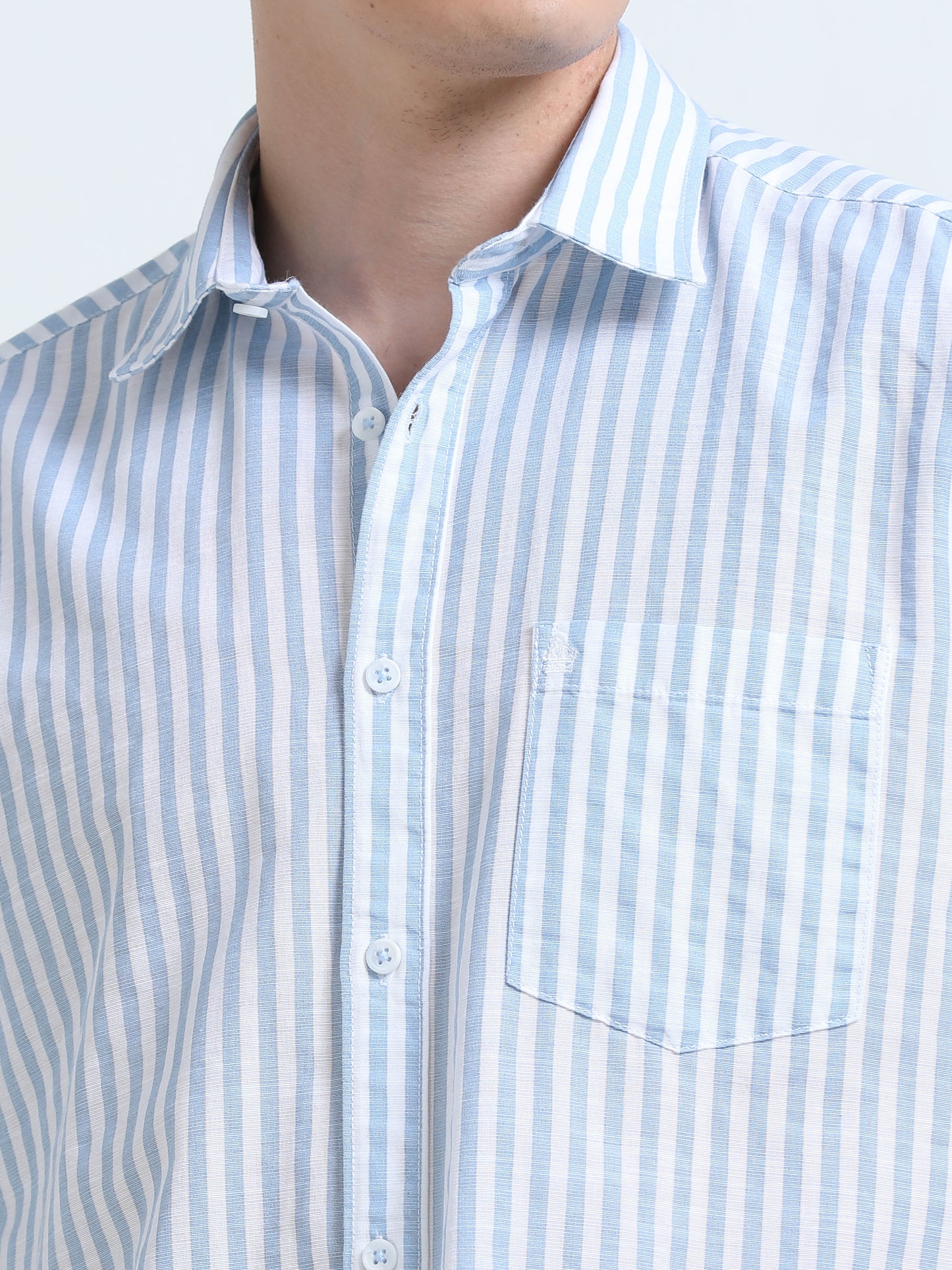 Martin Smith Men’s Regular Fit Cotton Half Sleeves Casual Shirt