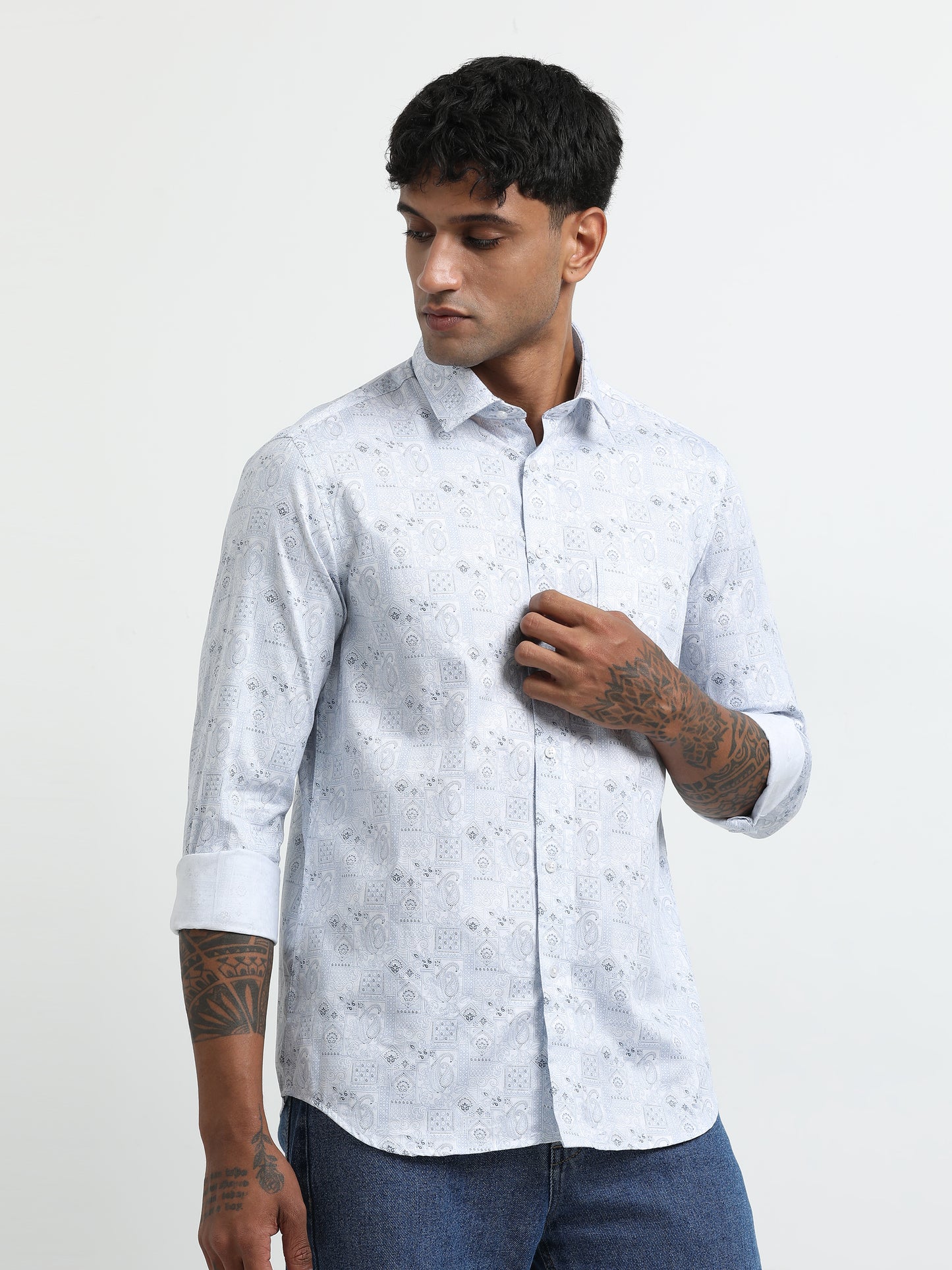 Men Comfort Printed Casual Shirt
