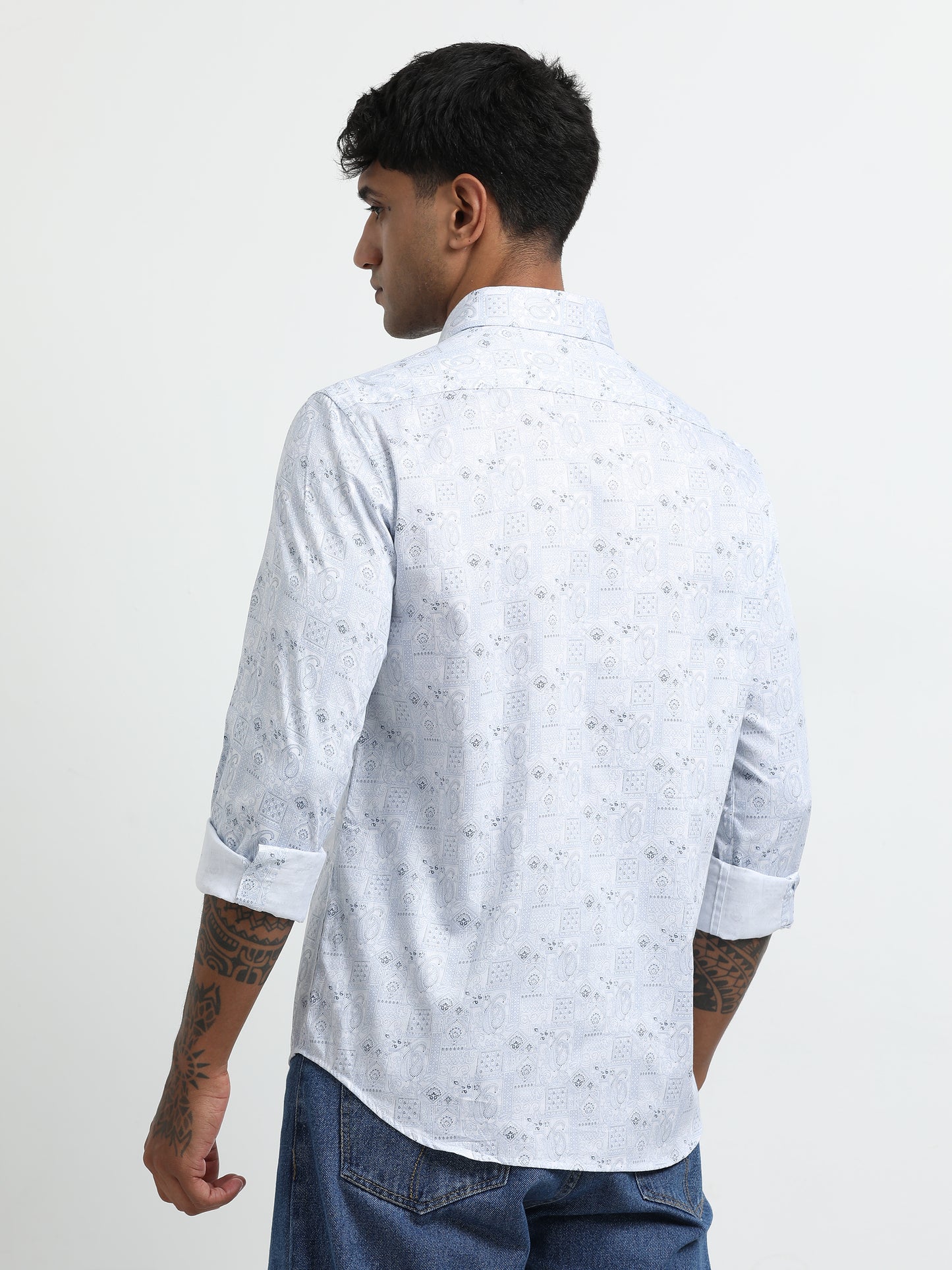 Men Comfort Printed Casual Shirt
