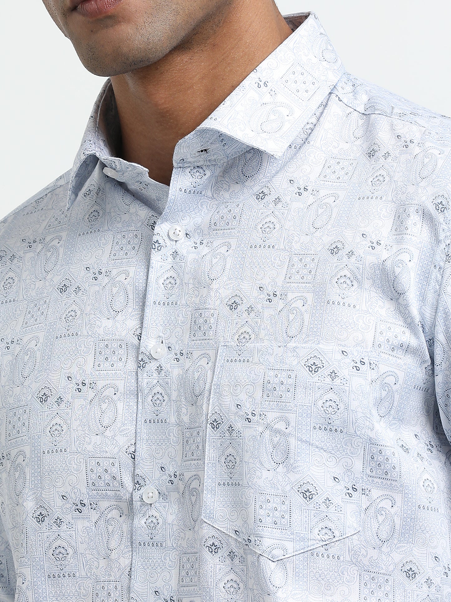 Men Comfort Printed Casual Shirt