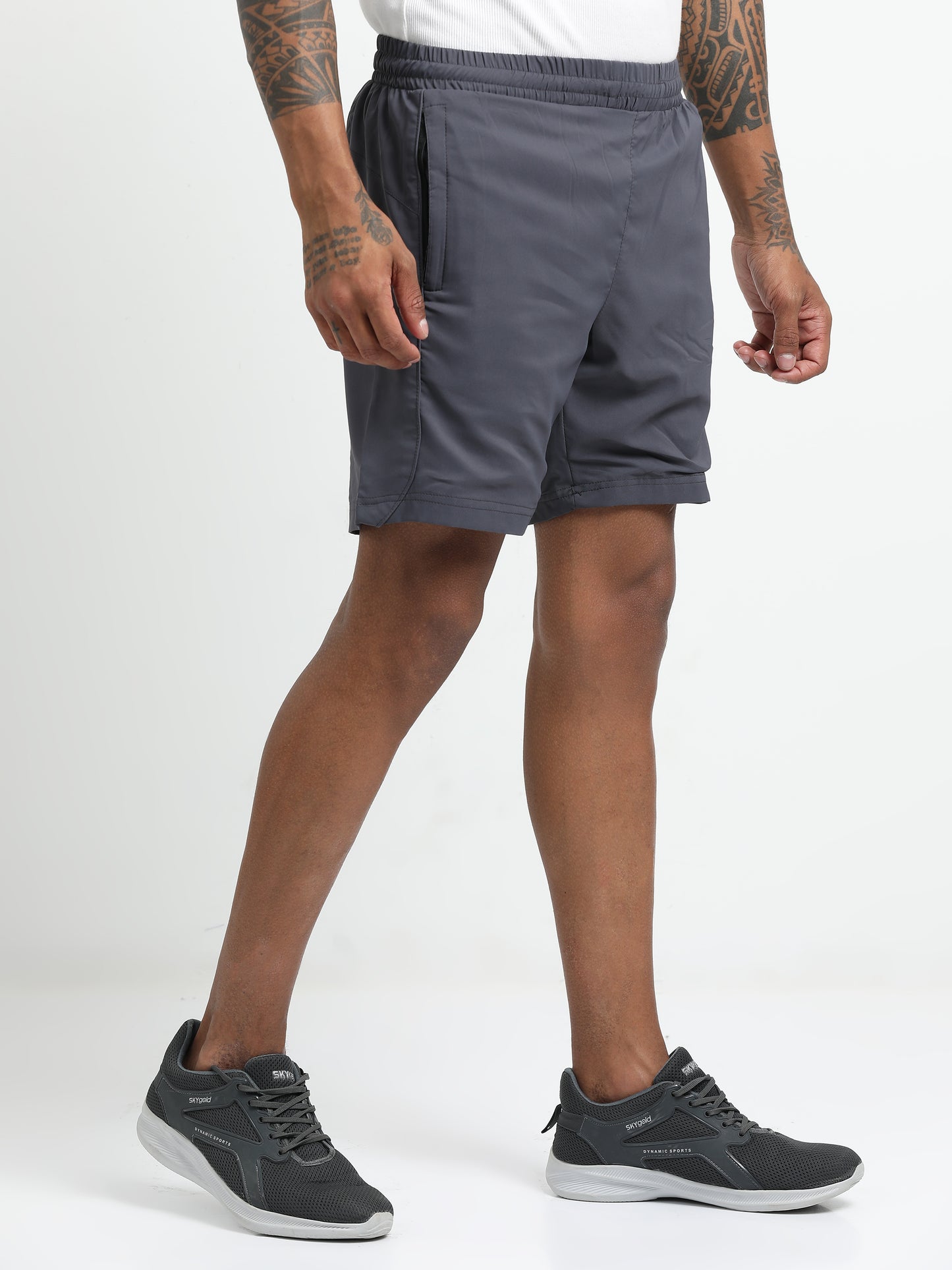 Dark Grey Victory Sports Shorts