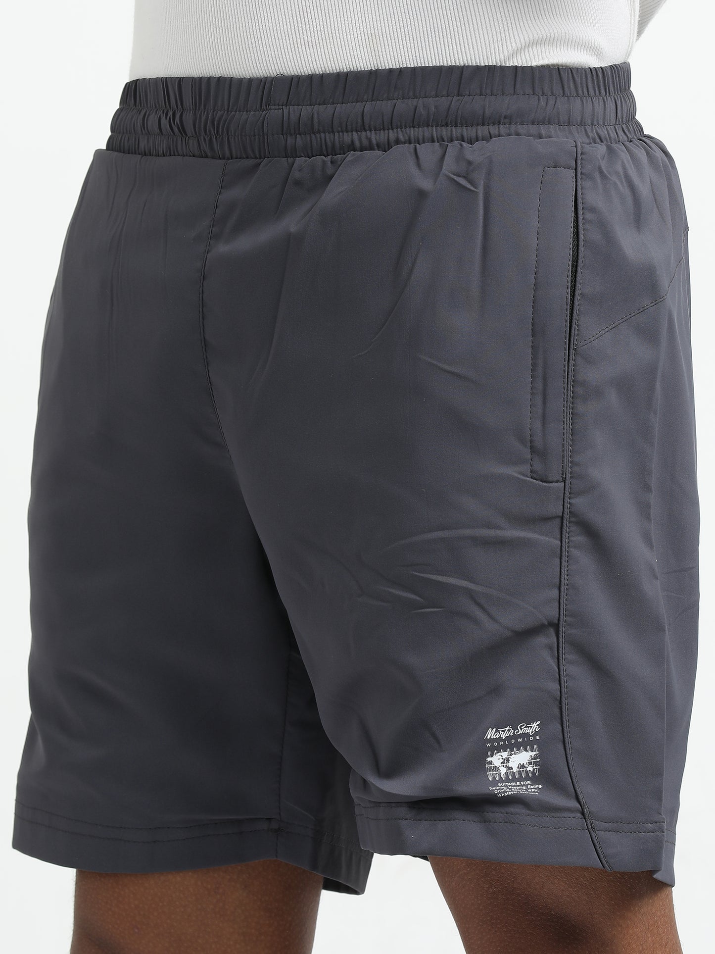 Dark Grey Victory Sports Shorts