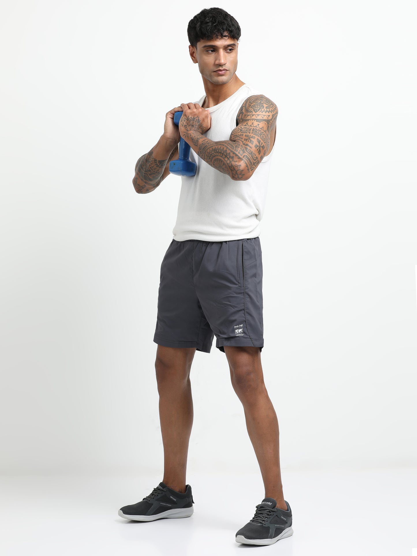 Dark Grey Victory Sports Shorts