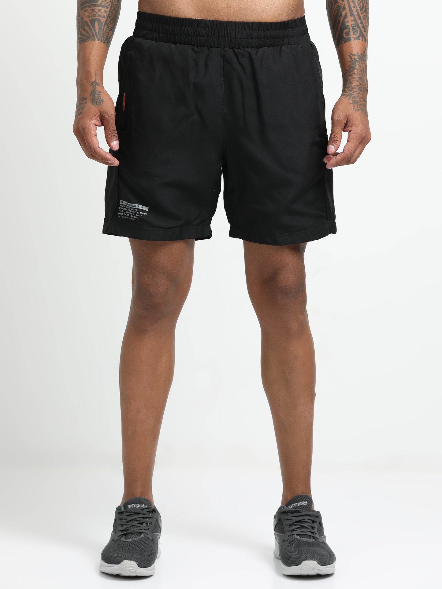 Black Victory Sports Shorts