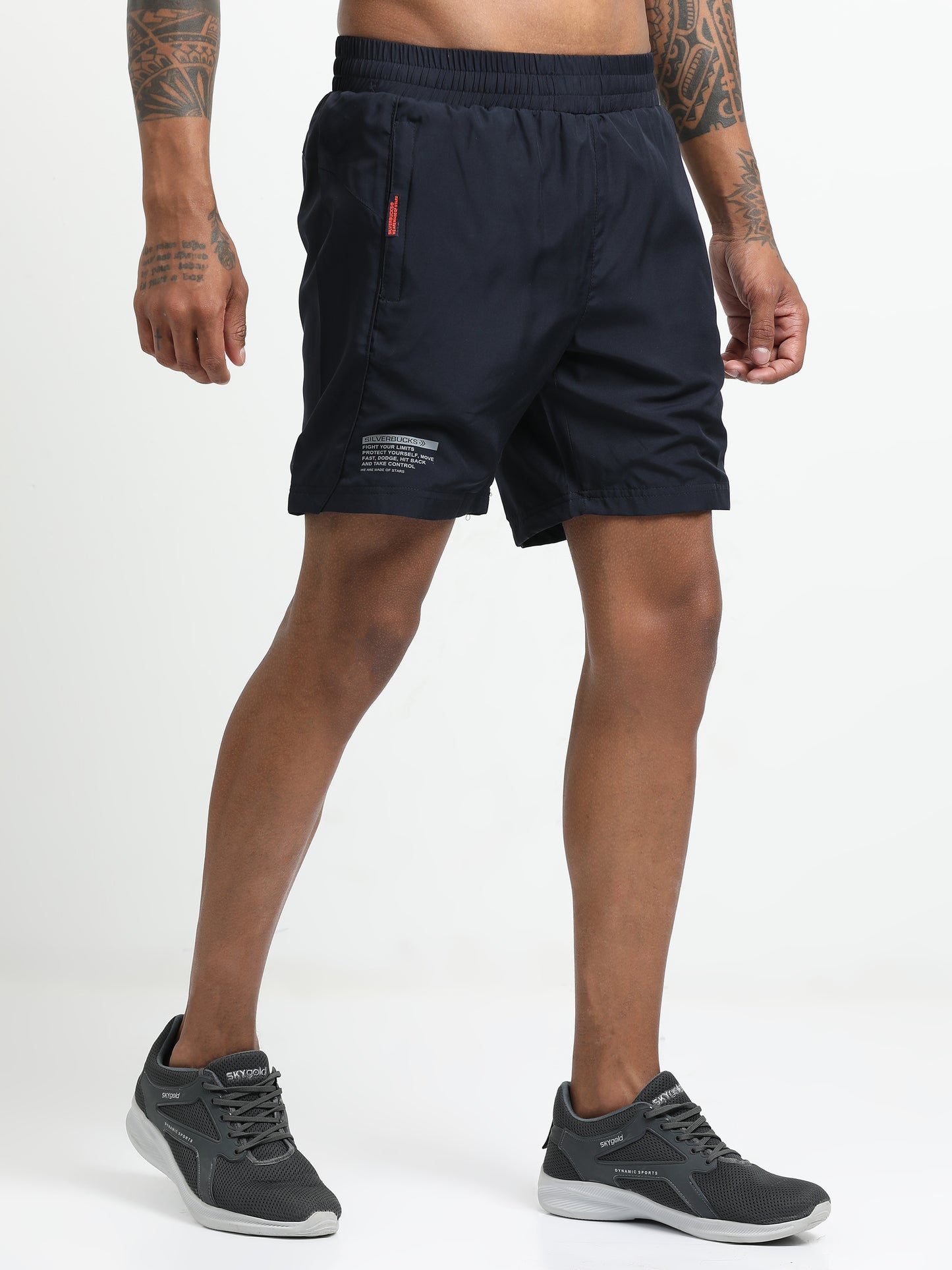 Navy Blue Victory Sports Shorts