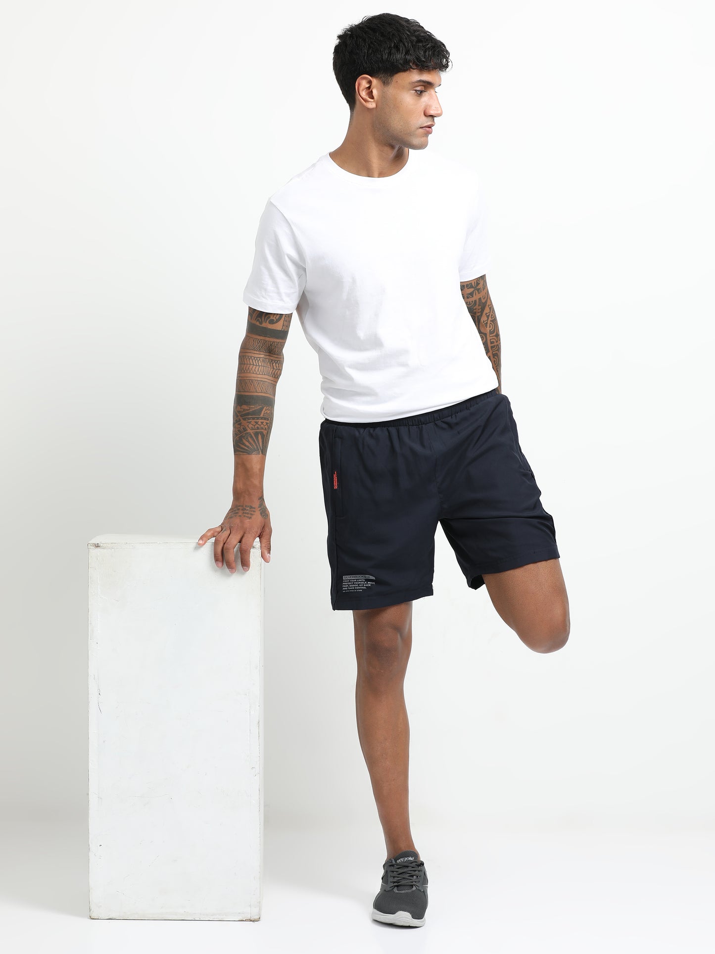 Navy Blue Victory Sports Shorts