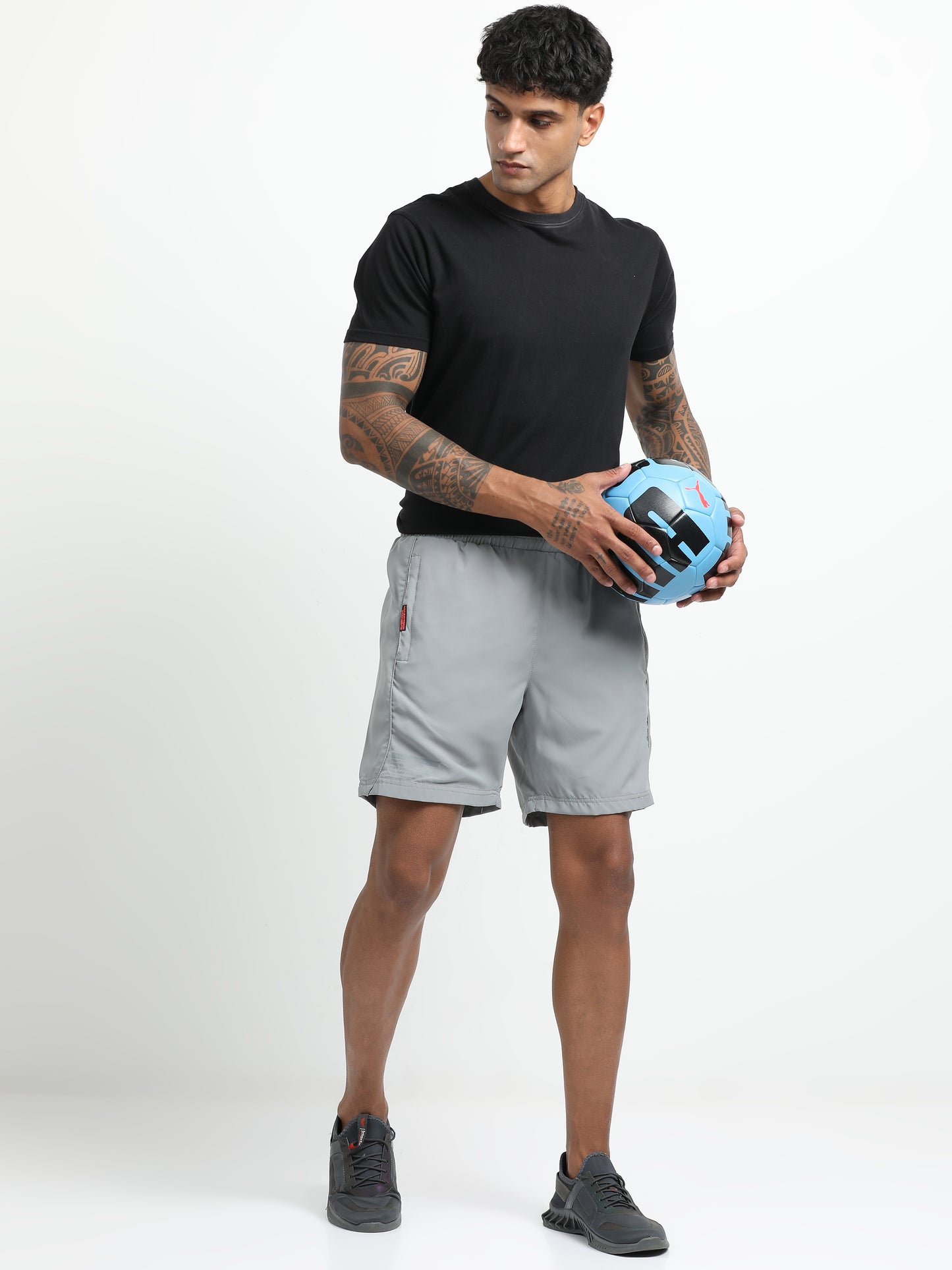 Light Grey Victory Sports Shorts