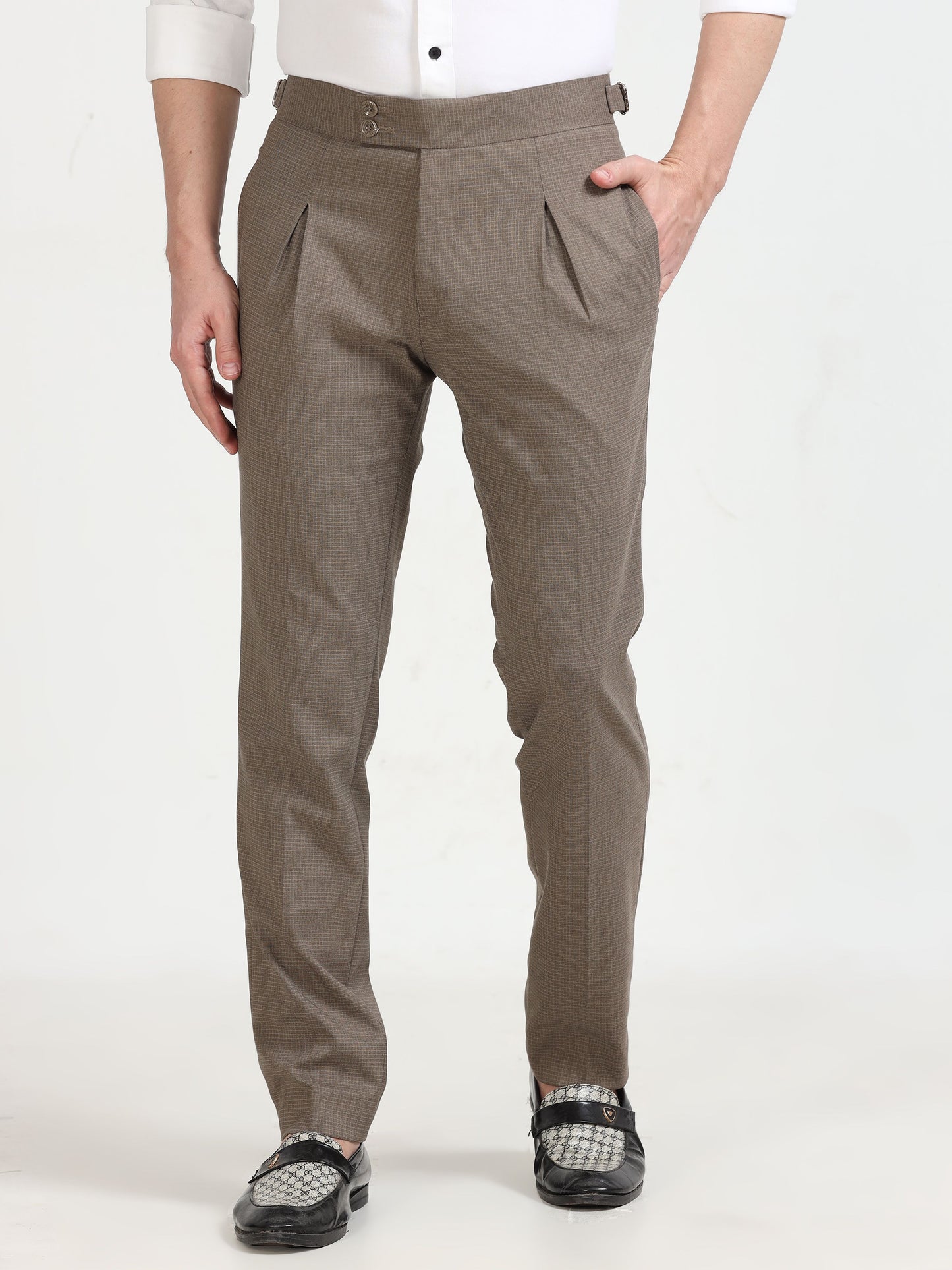 Gurkha pants adjustable waist