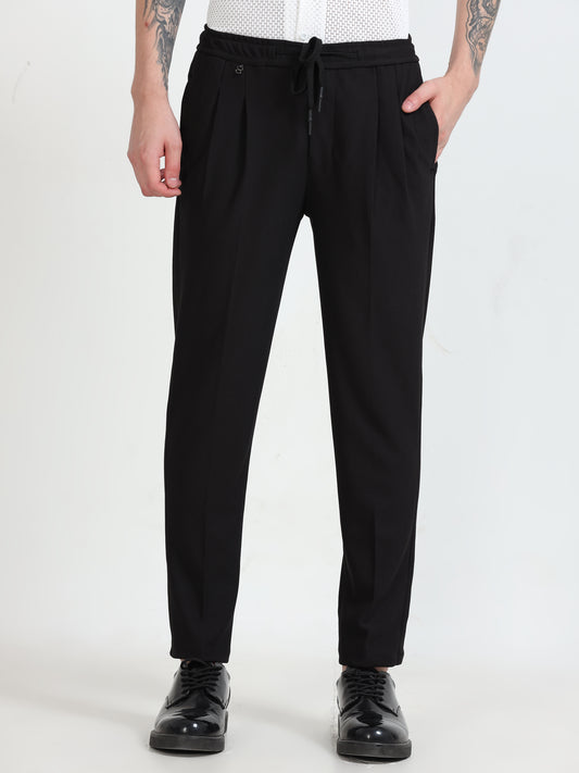 Relaxed Fit Pleated Trousers