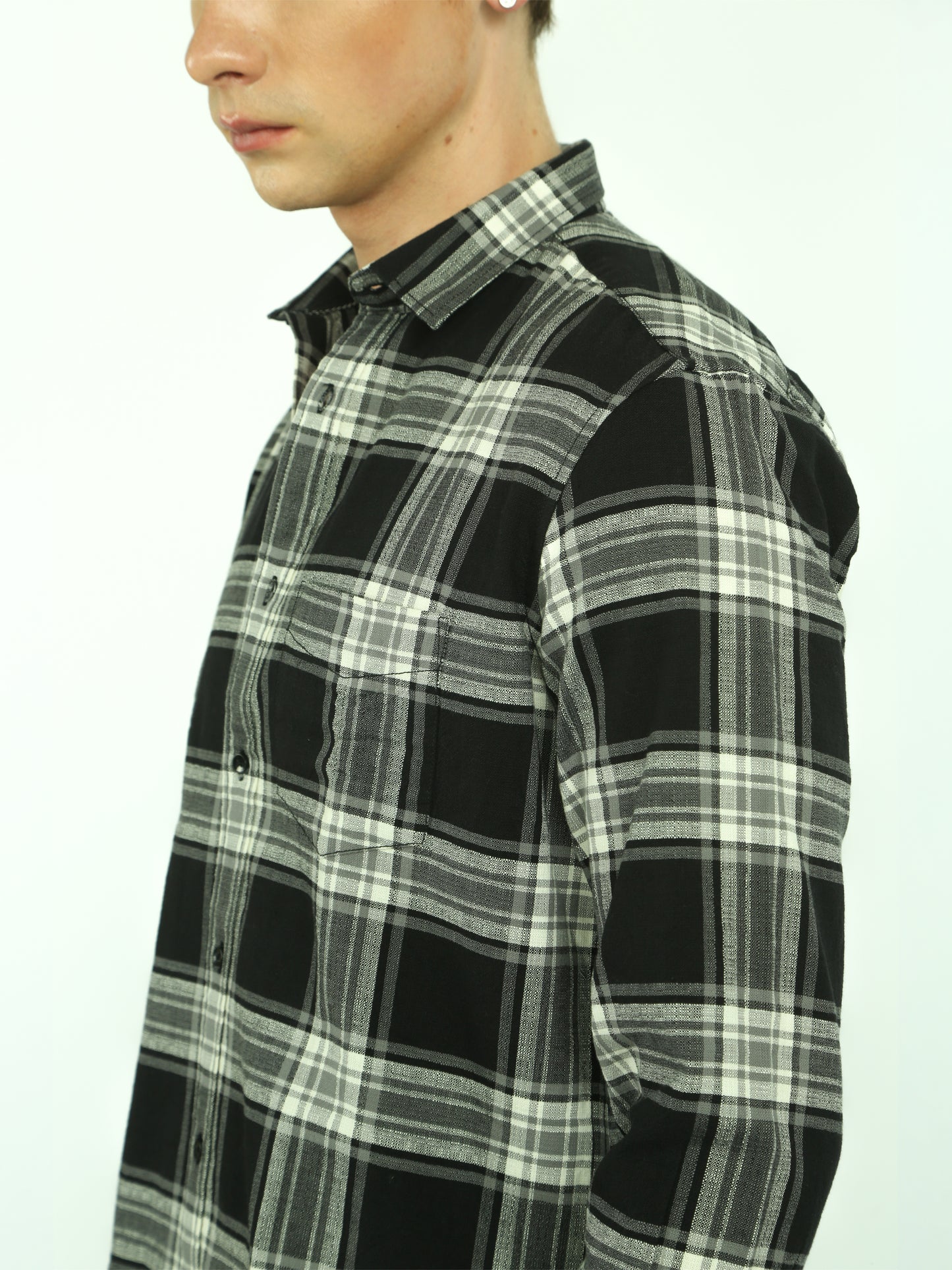 Black Flannel Shirt