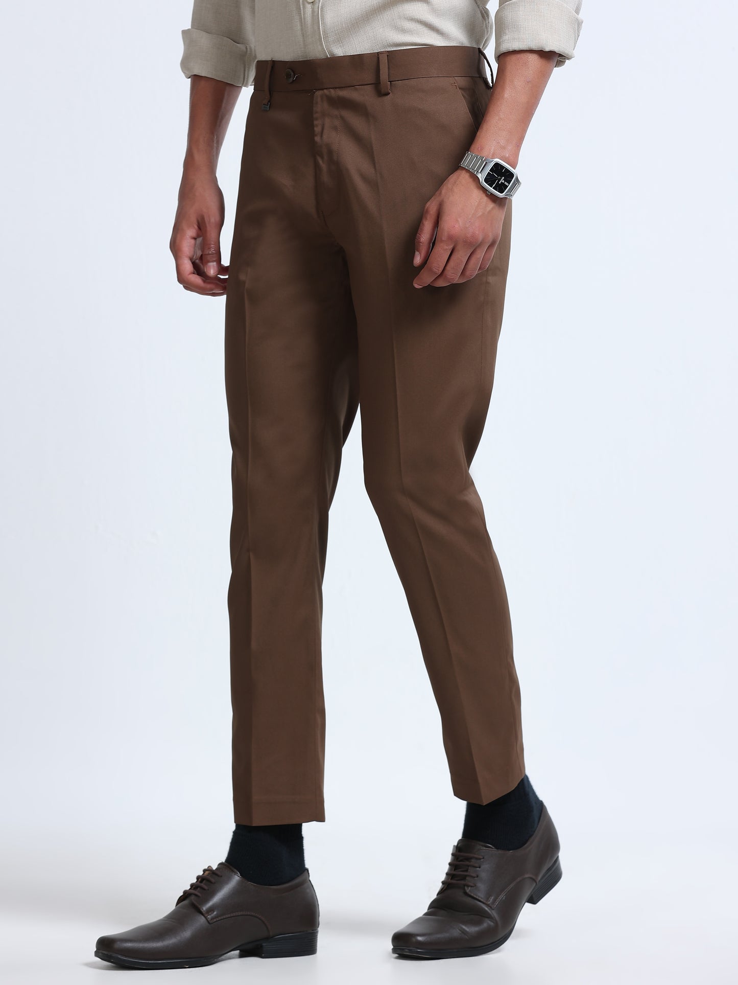 Polo-Lycra - Brown