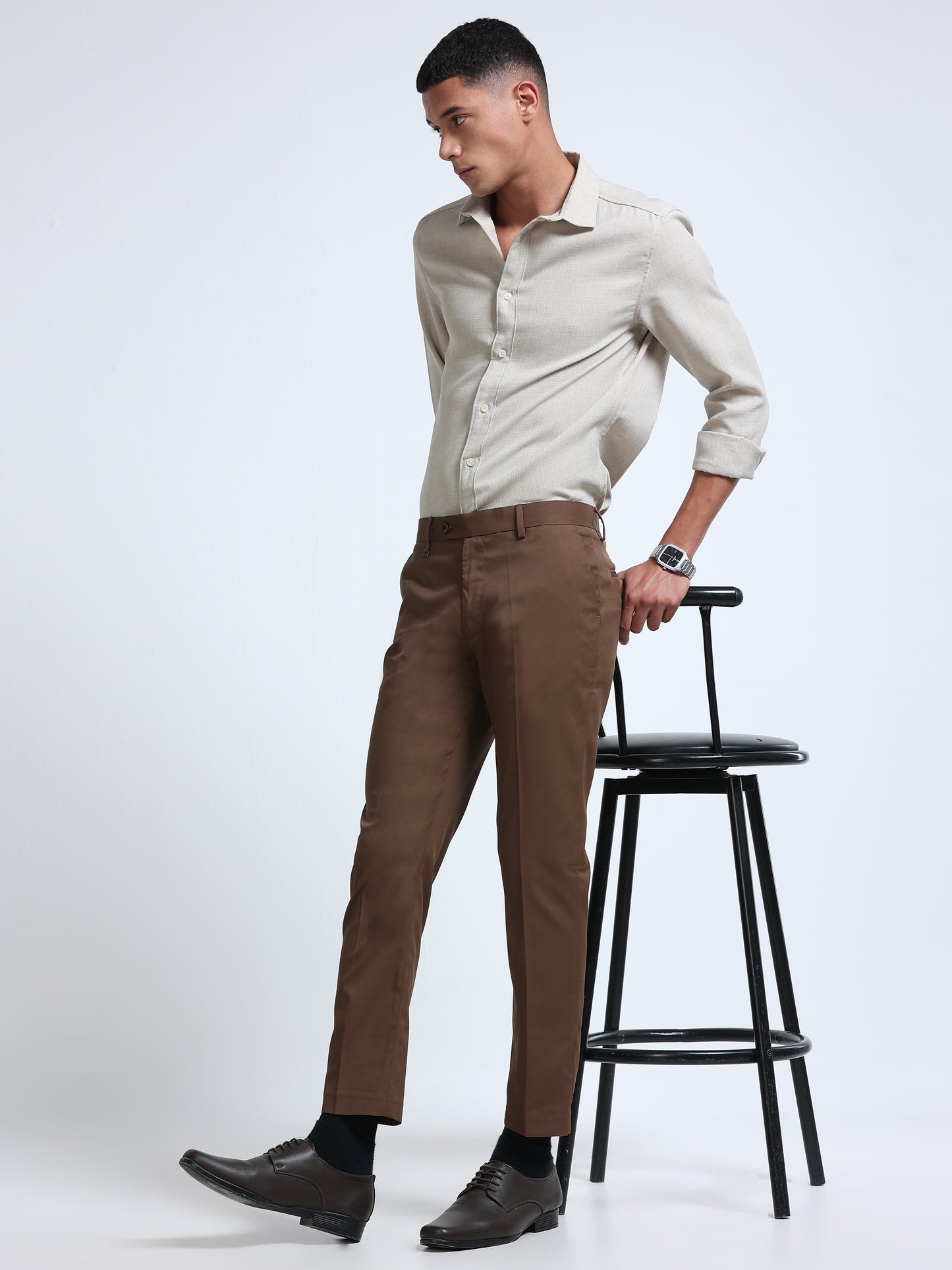 Polo-Lycra - Brown