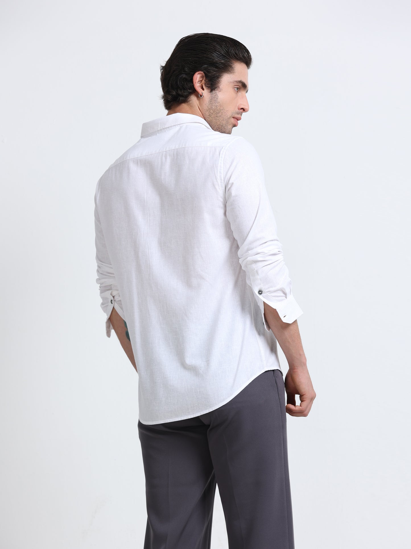 Ivory Heritage Sketch Print Shirt