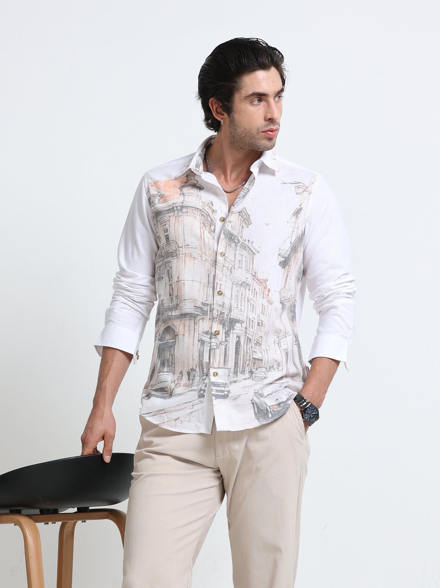 Urban Canvas Print Shirt