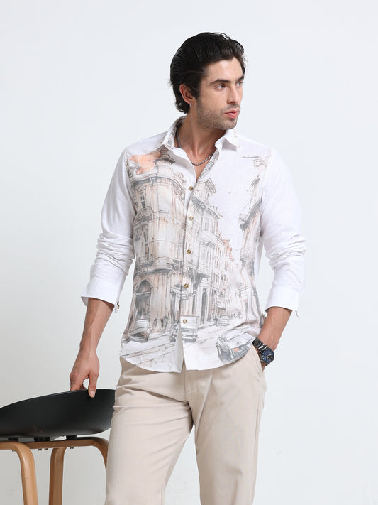 Urban Canvas Print Shirt