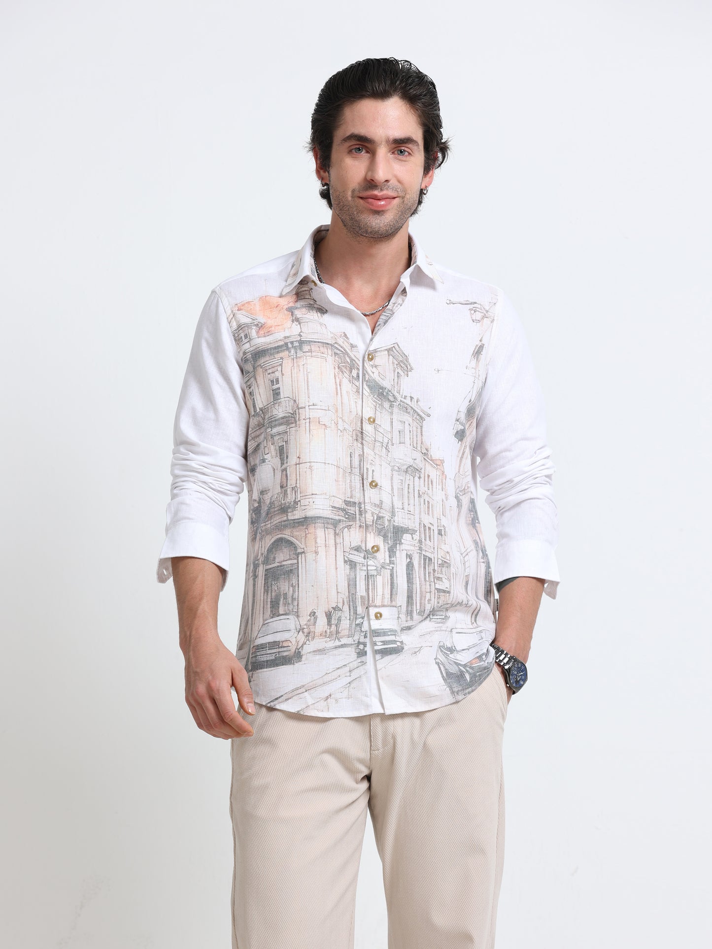 Urban Canvas Print Shirt