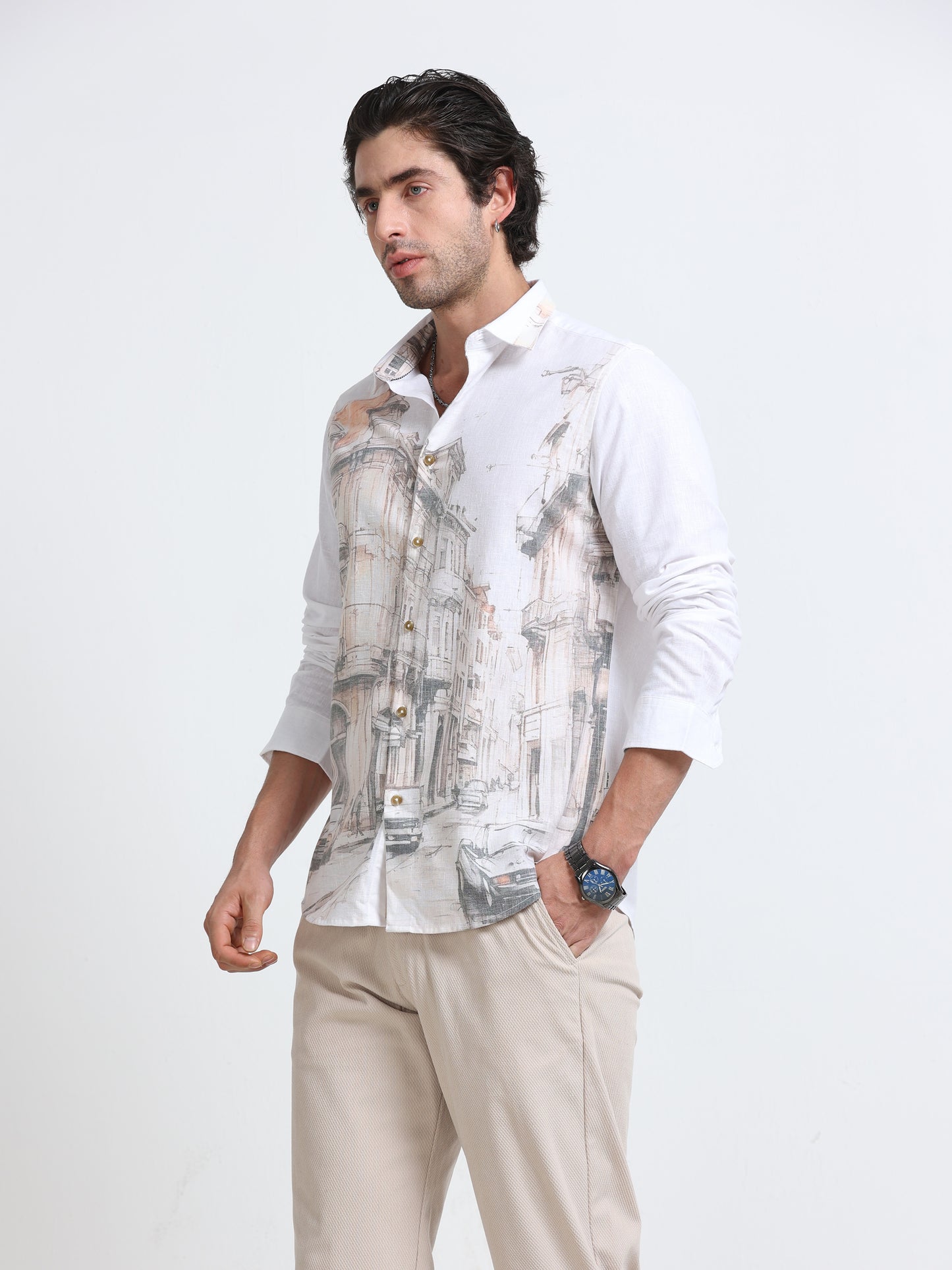 Urban Canvas Print Shirt