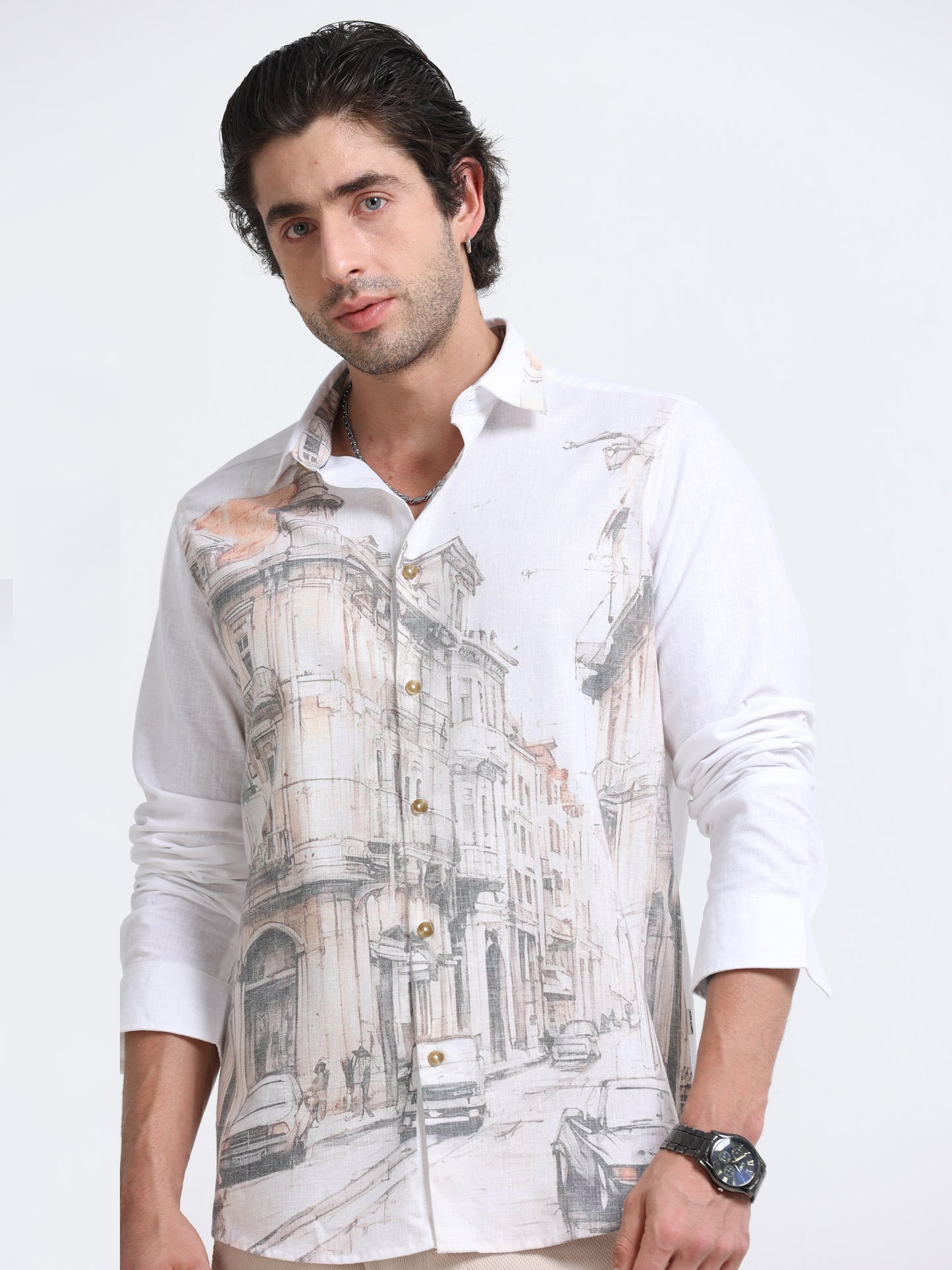 Urban Canvas Print Shirt