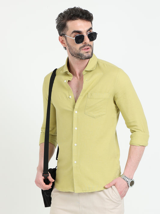 Lemon Solid Shirt
