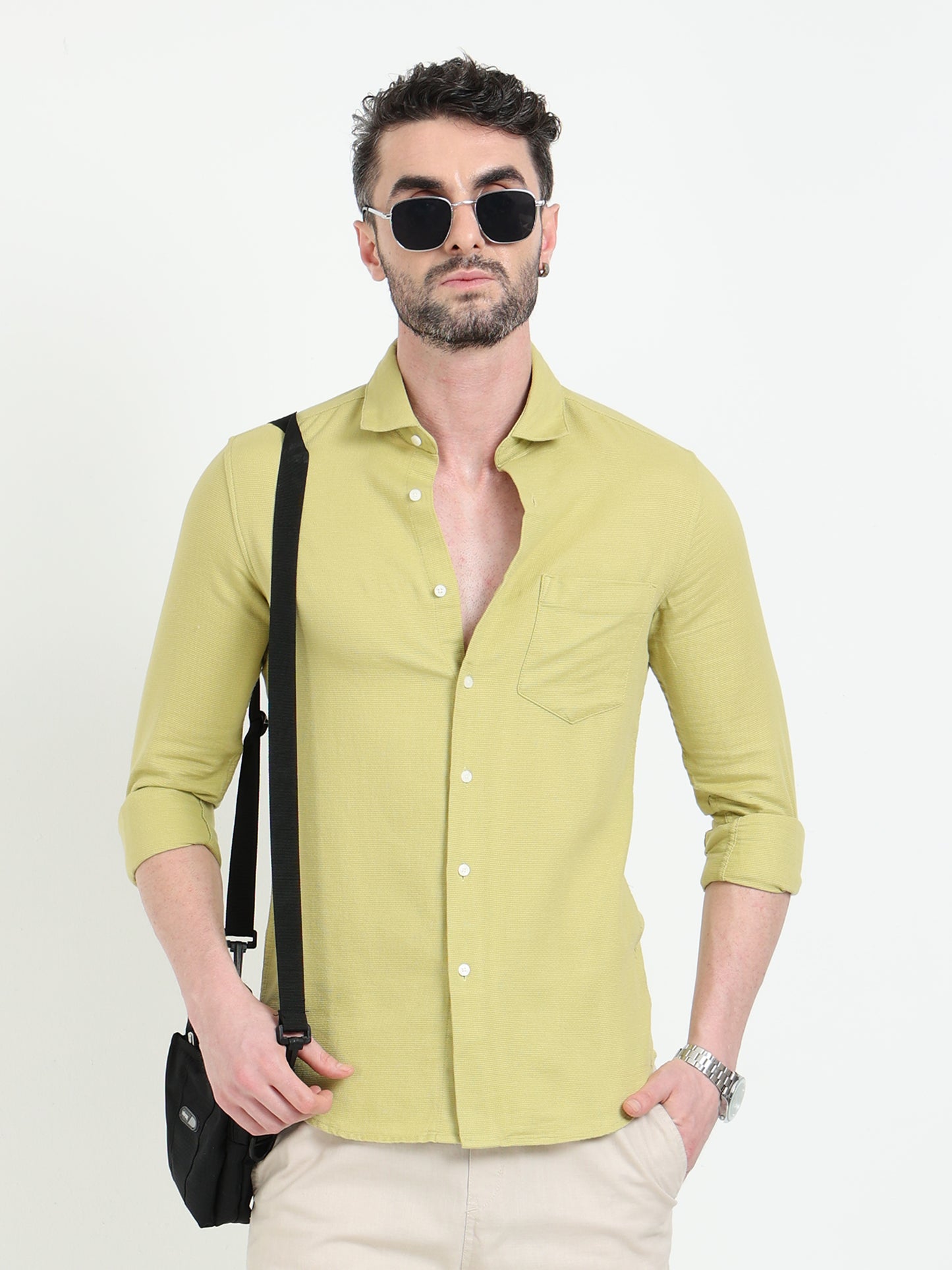 Lemon Solid Shirt