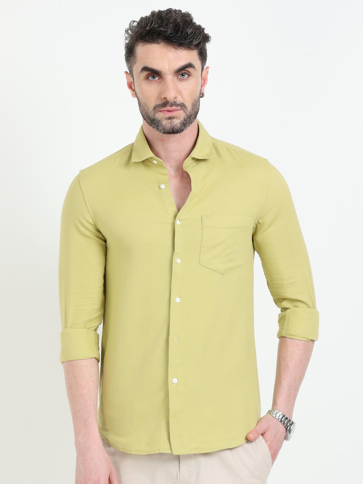 Lemon Solid Shirt