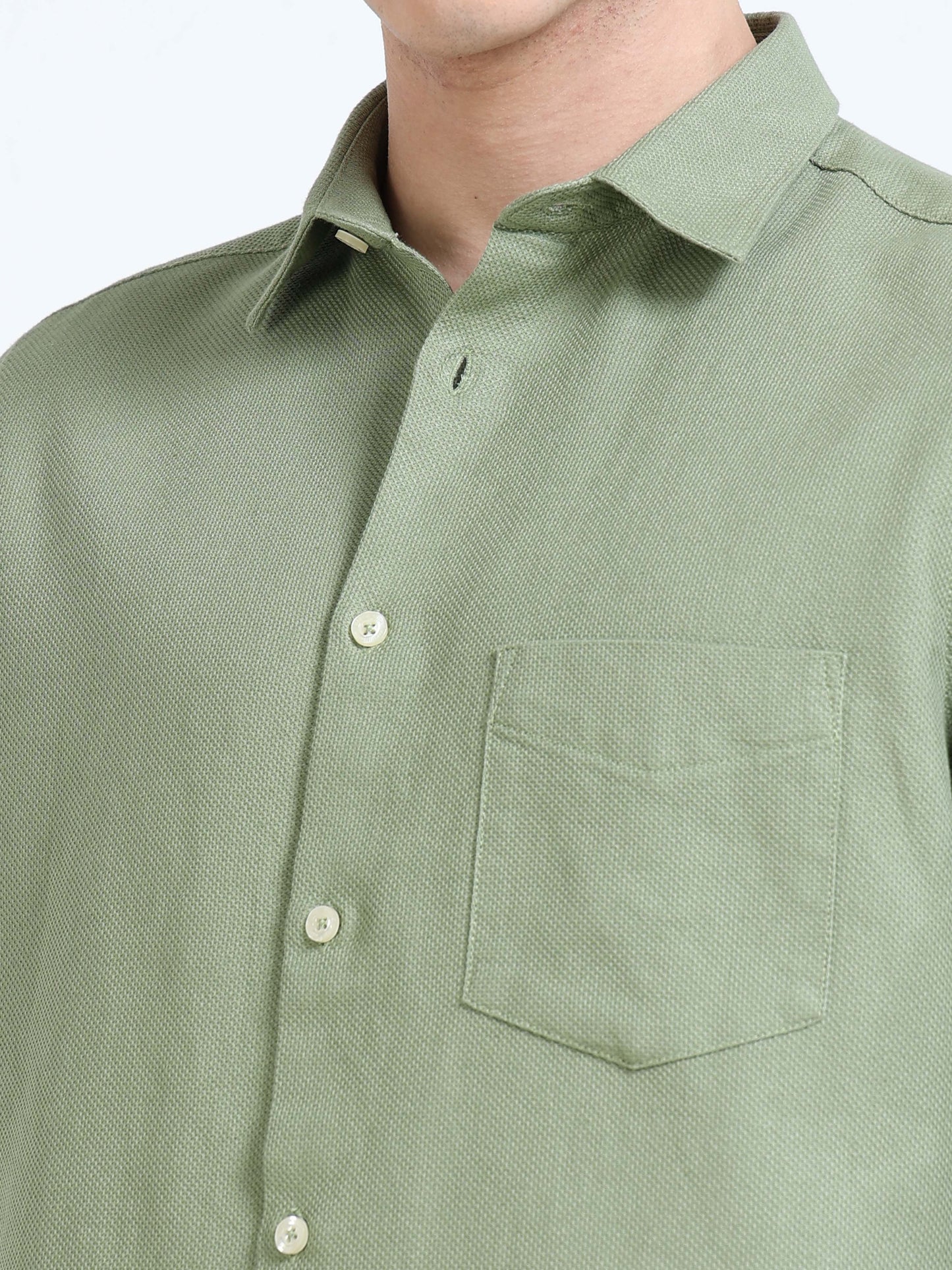 Textured Dobby shirt