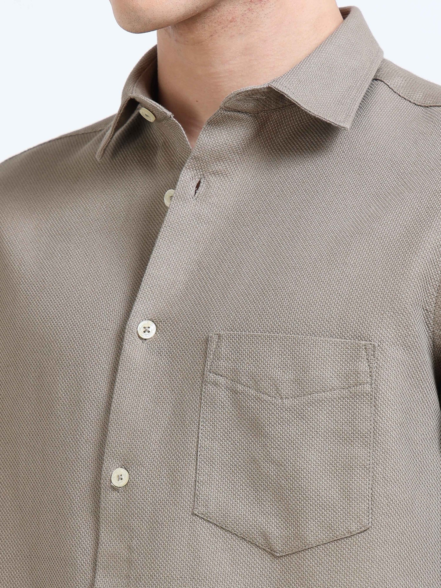 Textured Dobby shirt