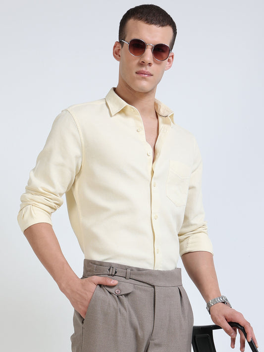 Textured Dobby shirt
