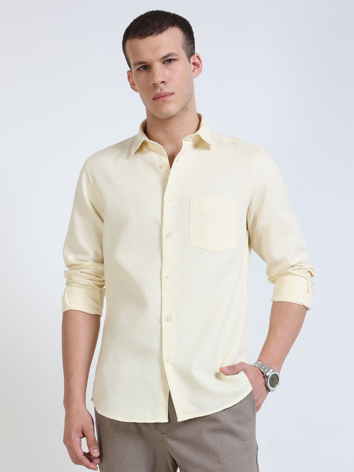 Textured Dobby shirt