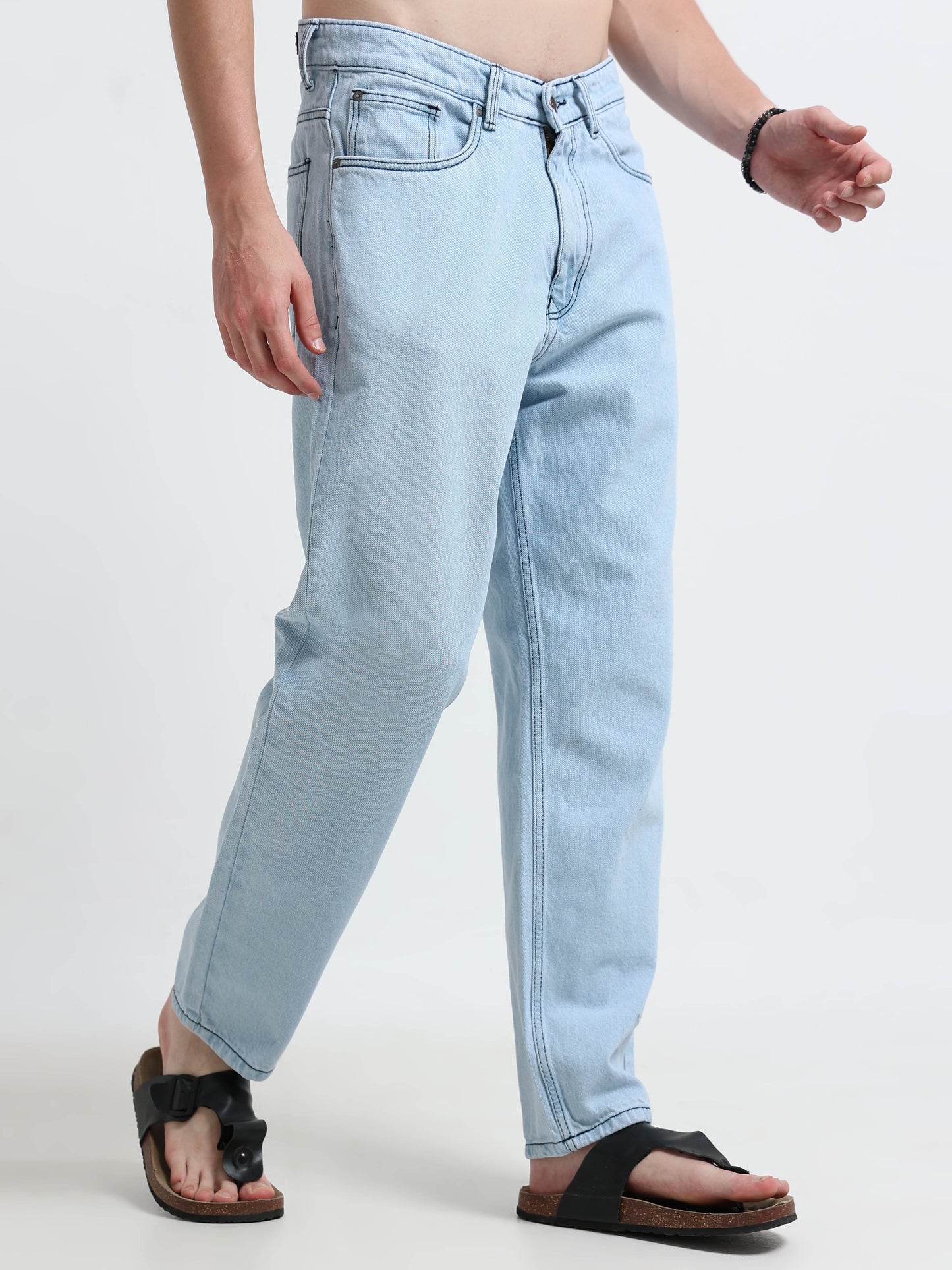 Light Blue Relaxed Fit Jeans