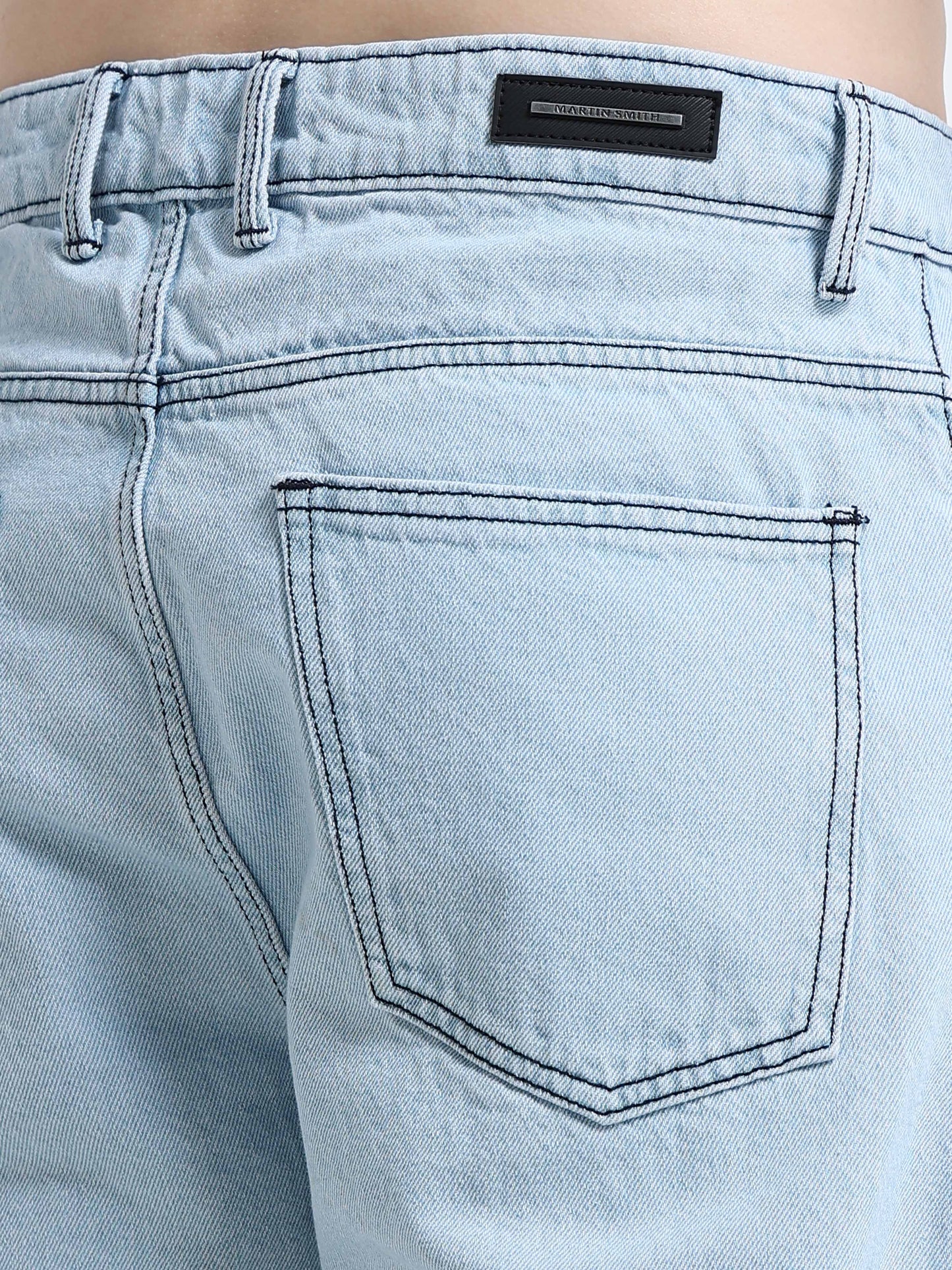 Light Blue Relaxed Fit Jeans