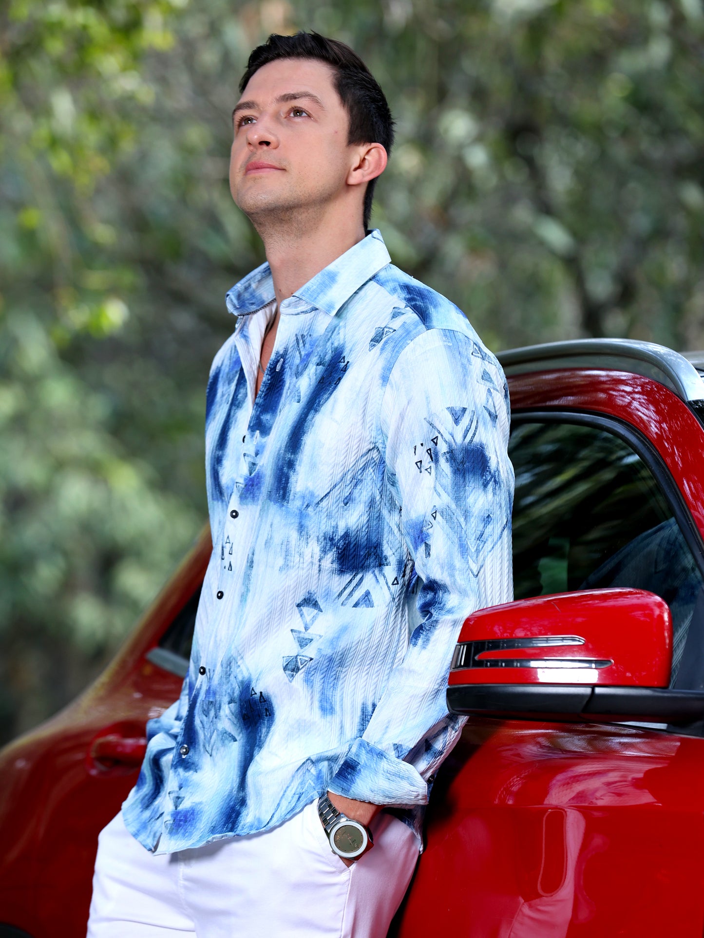 Ocean Swirl Tie-Dye Shirt