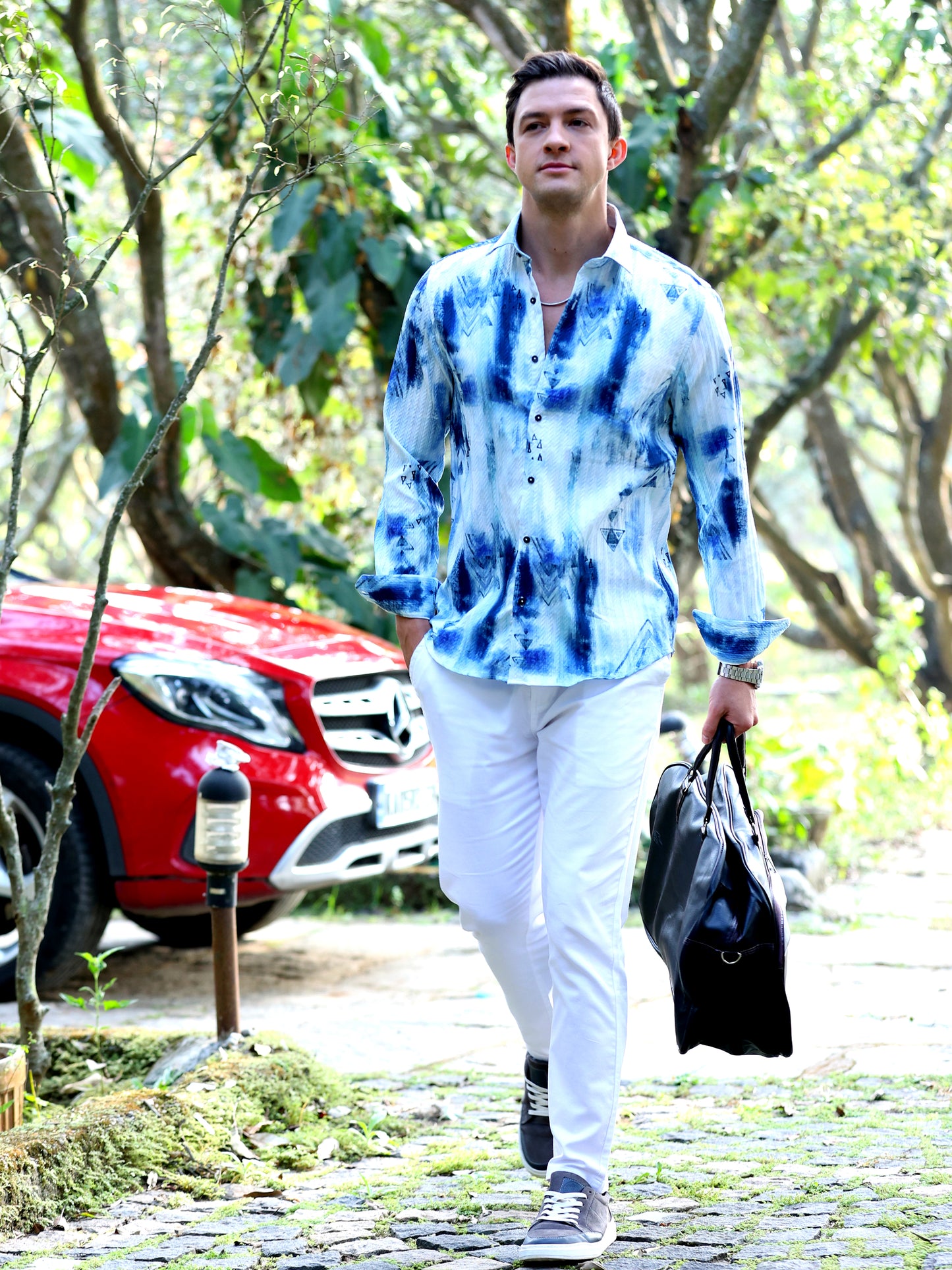 Ocean Swirl Tie-Dye Shirt
