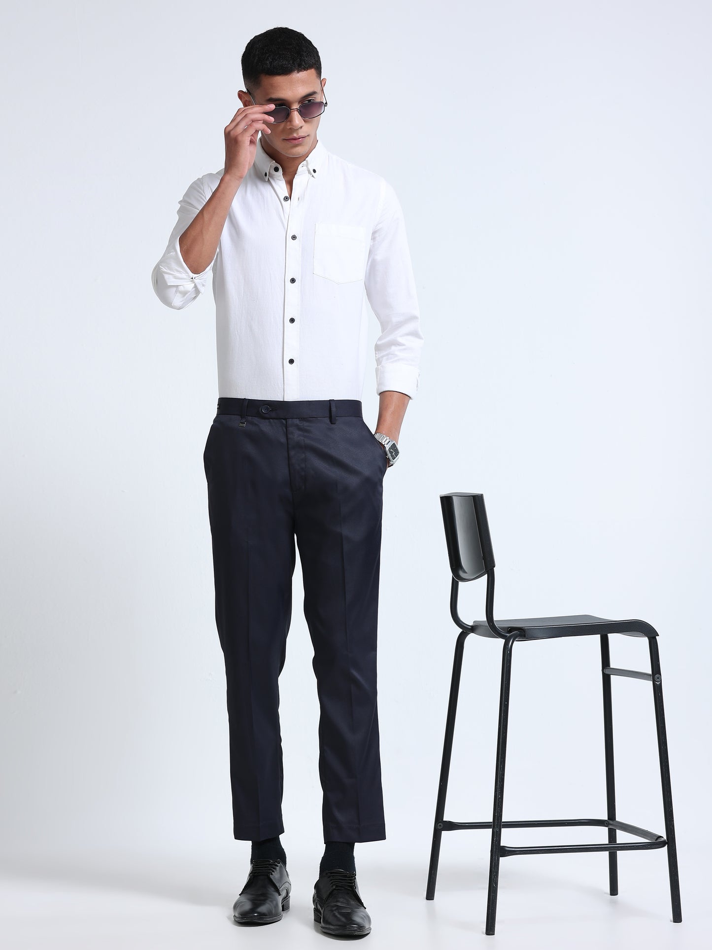 Polo-Lycra - Navy Blue