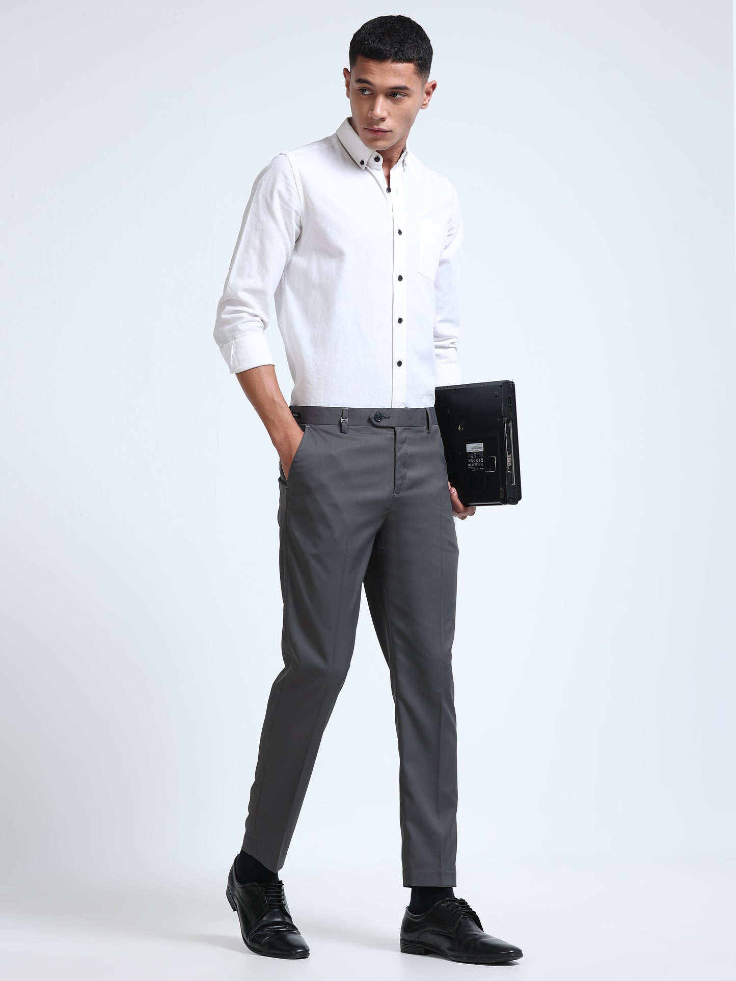 Polo-Lycra - Dark Grey
