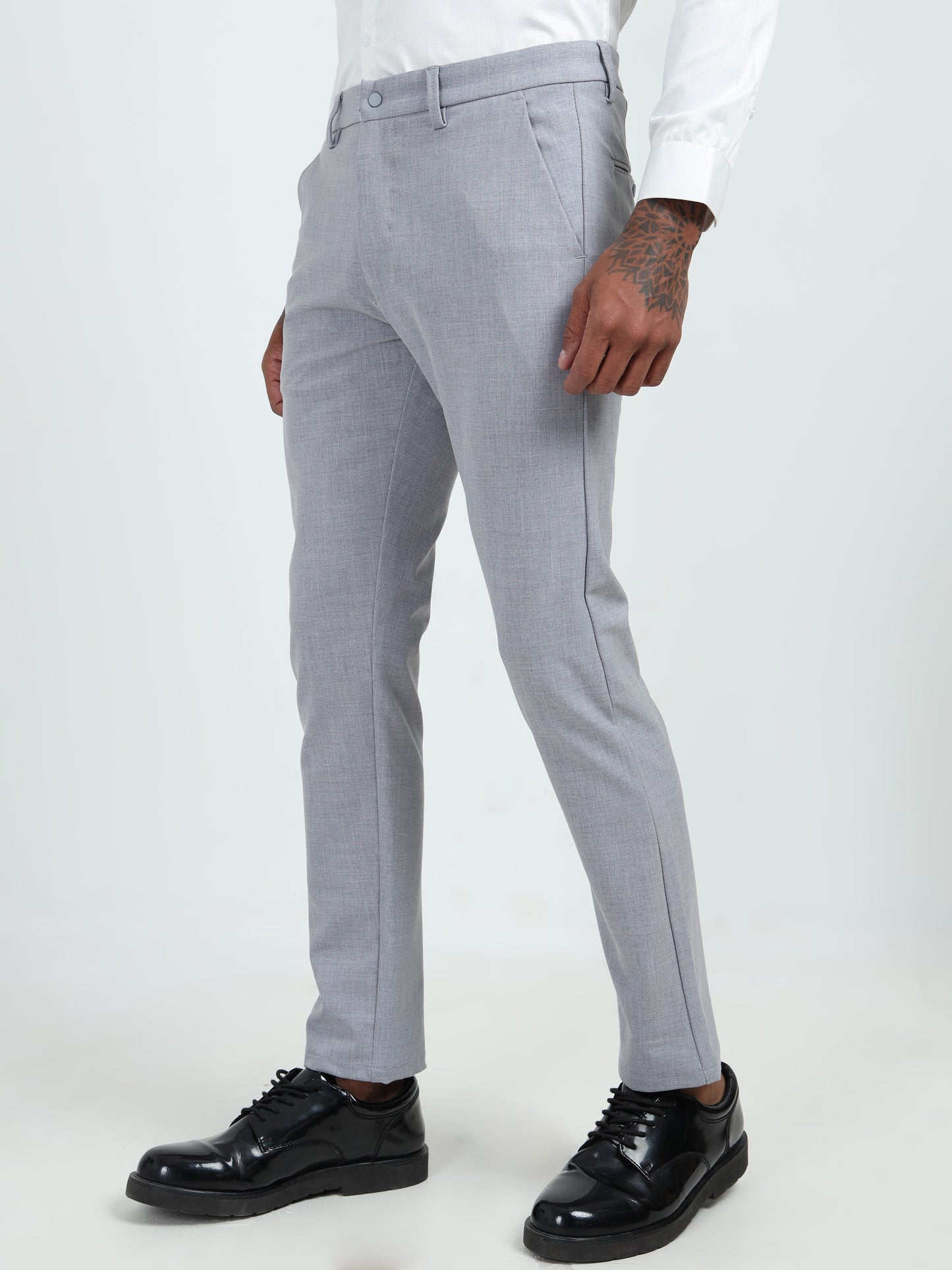 L Grey Traveller Pant