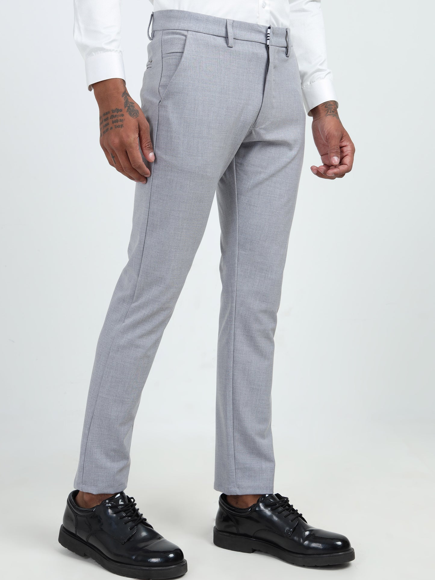 L Grey Traveller Pant